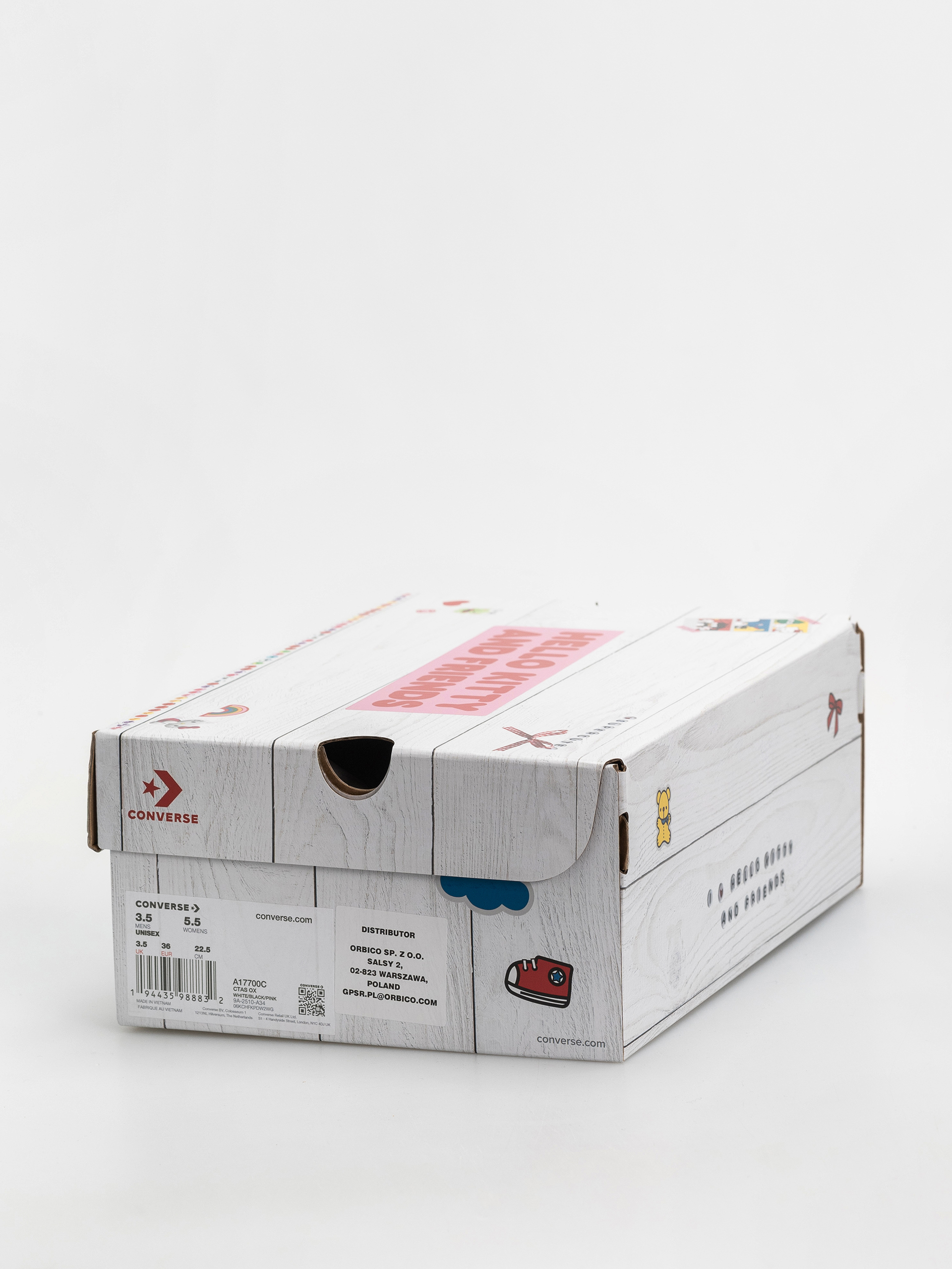 Tenisky Converse Chuck Taylor All Star Ox (white/black/pink)