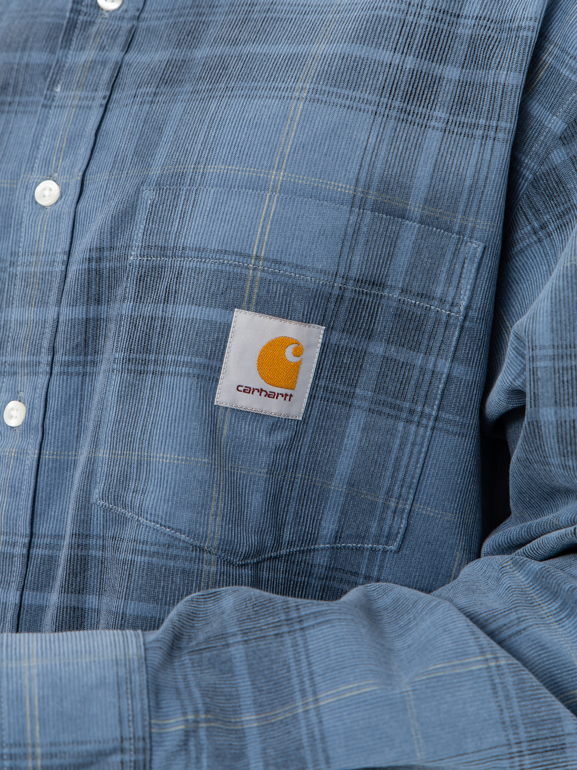 Košeľa Carhartt WIP Wilber (wilber check/velvet blue)