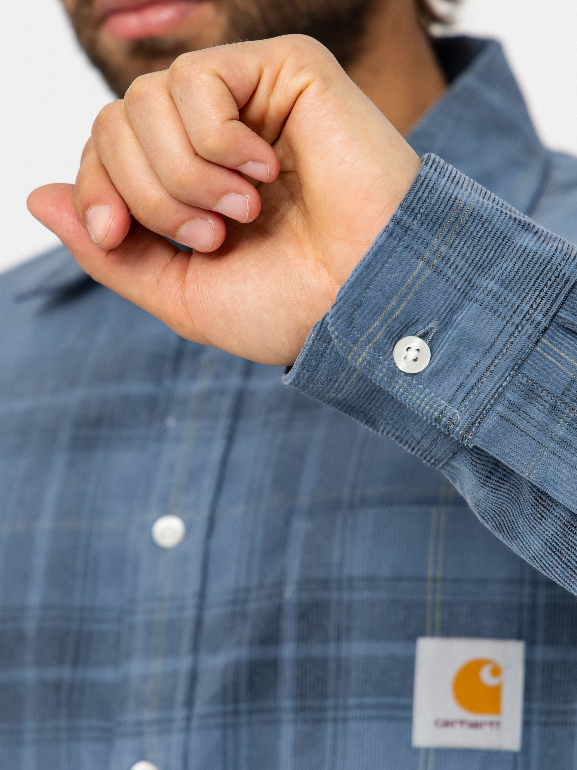 Košeľa Carhartt WIP Wilber (wilber check/velvet blue)