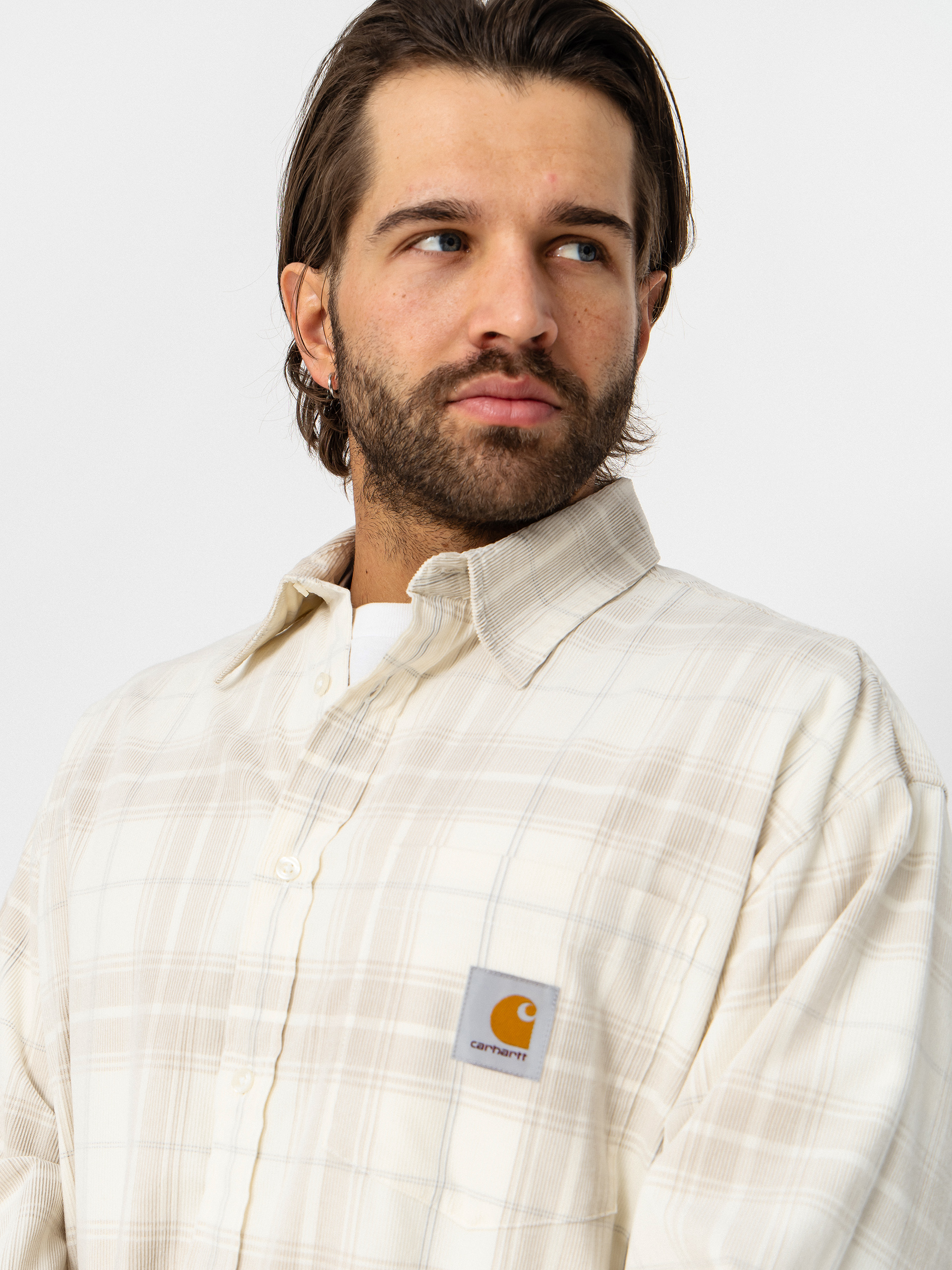 Košeľa Carhartt WIP Wilber (wilber check/natural)