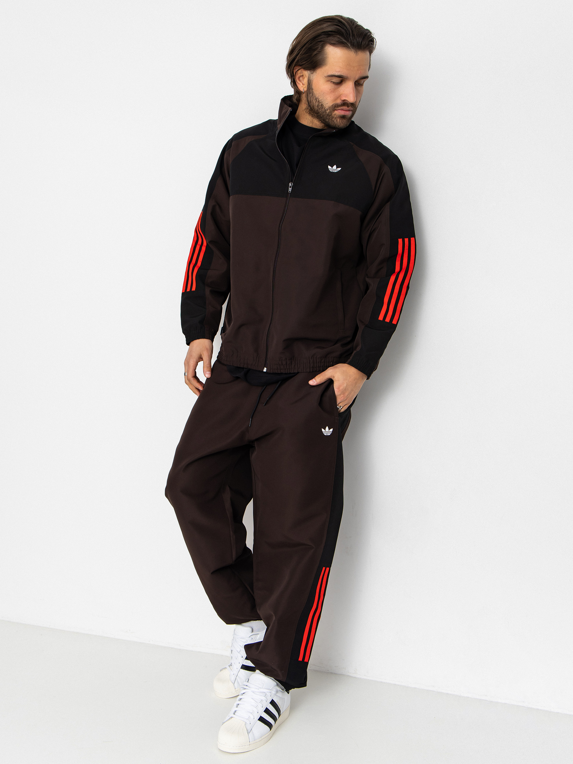 Nohavice adidas Gatsele Trk (white/black)