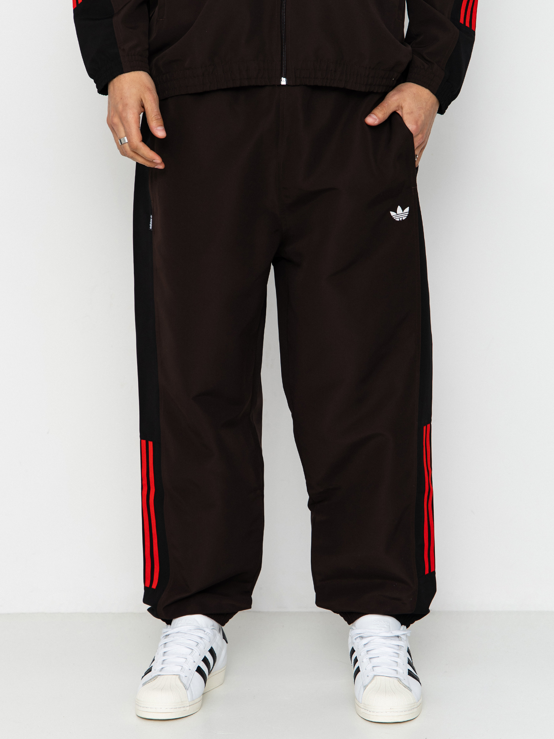 Nohavice adidas Gatsele Trk (white/black)