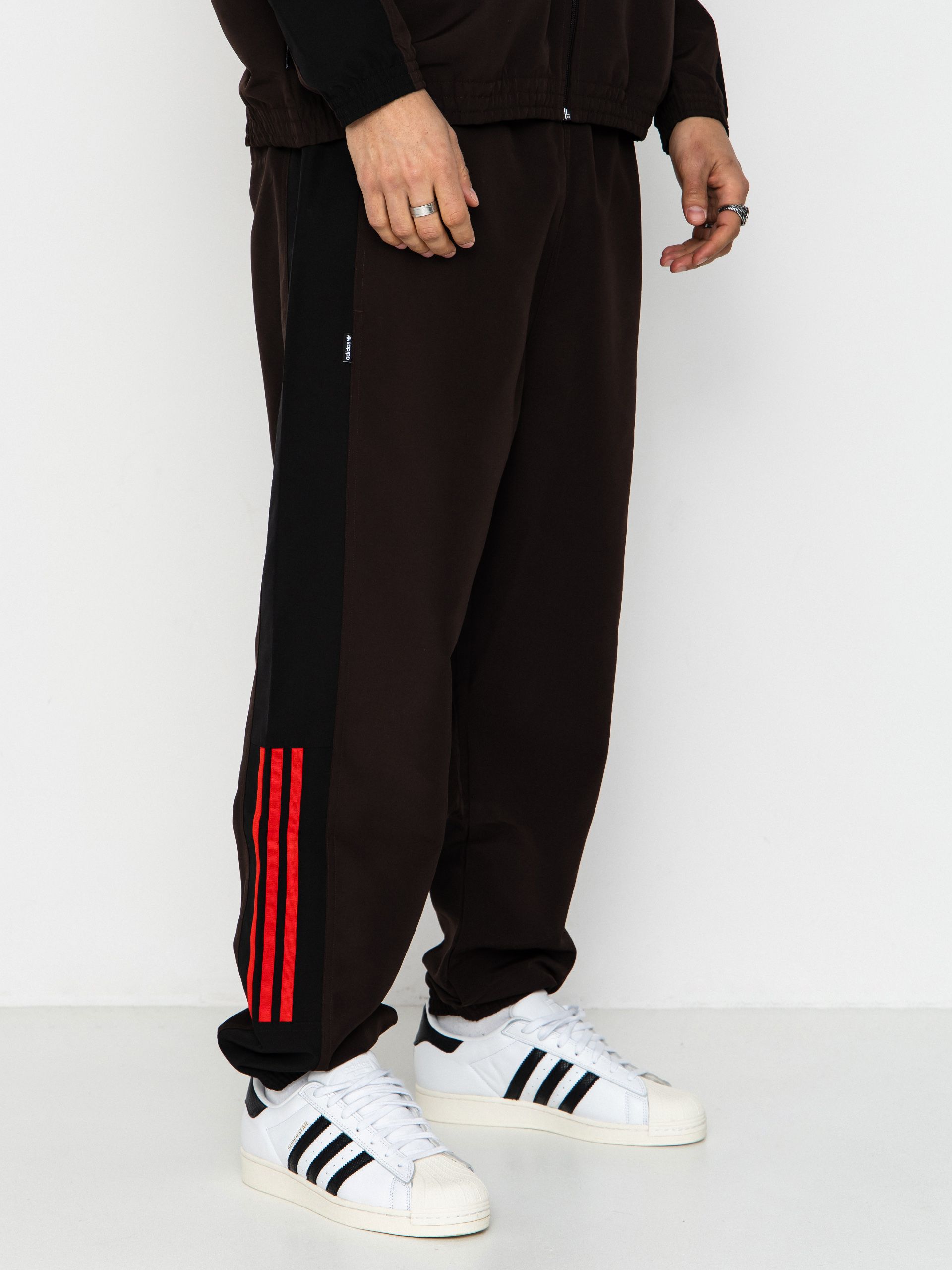 Nohavice adidas Gatsele Trk (white/black)