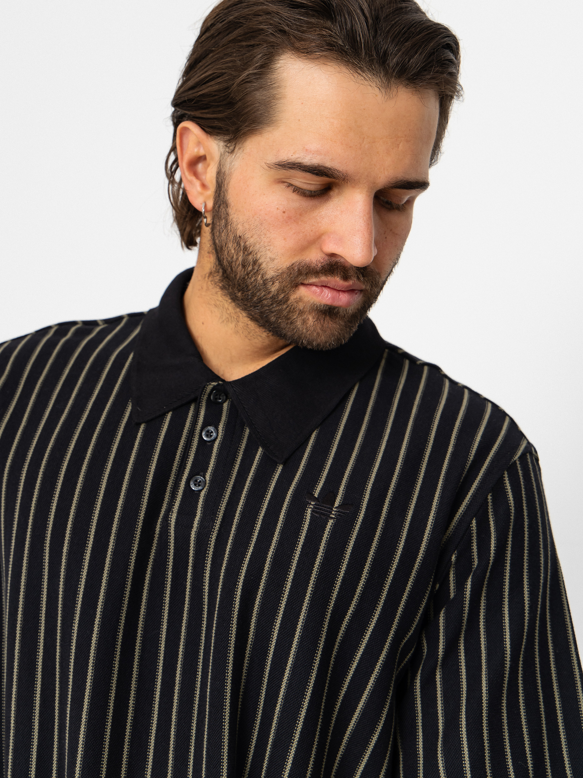 Polo tričko adidas Sk Og Jers (black/olistr)