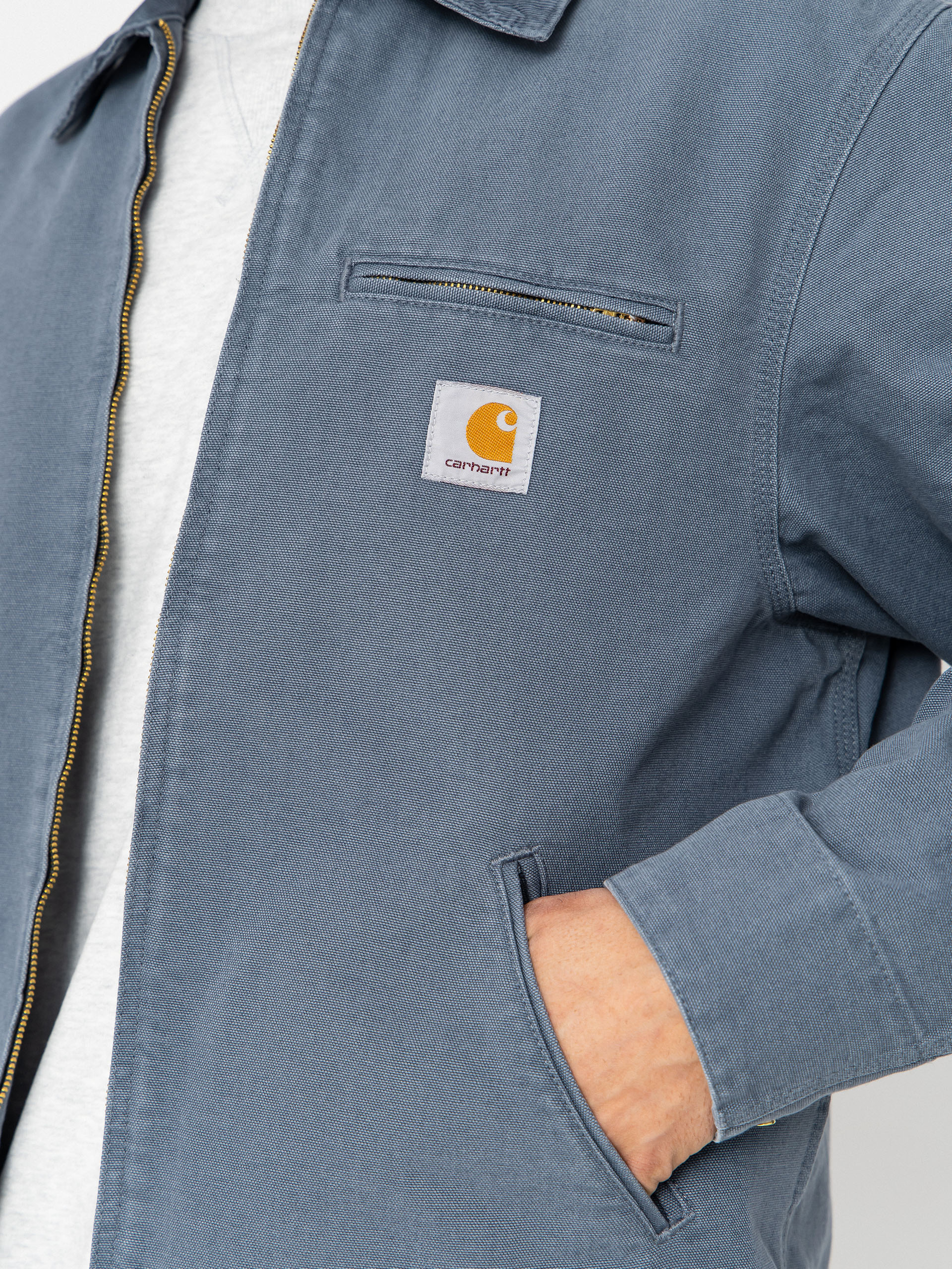 Bunda Carhartt WIP Detroit (cozy blue/cozy blue)