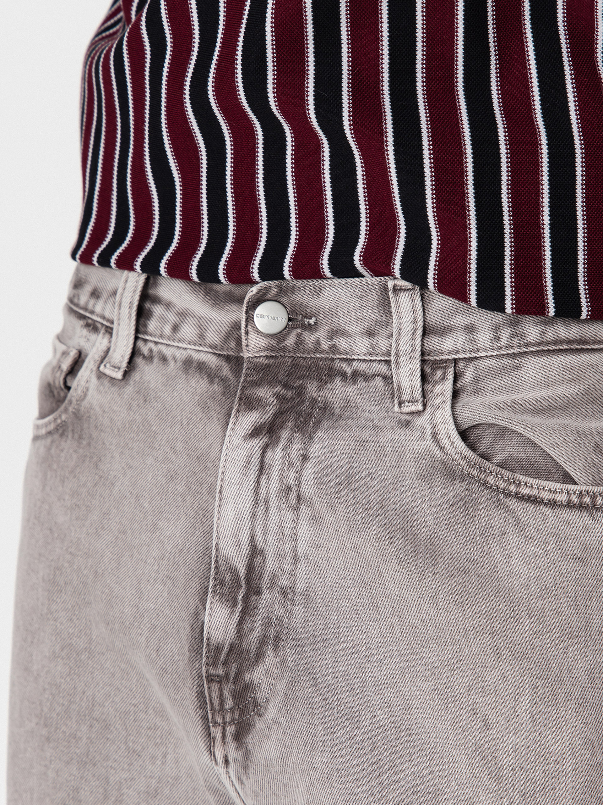 Nohavice Carhartt WIP Landon (shale)