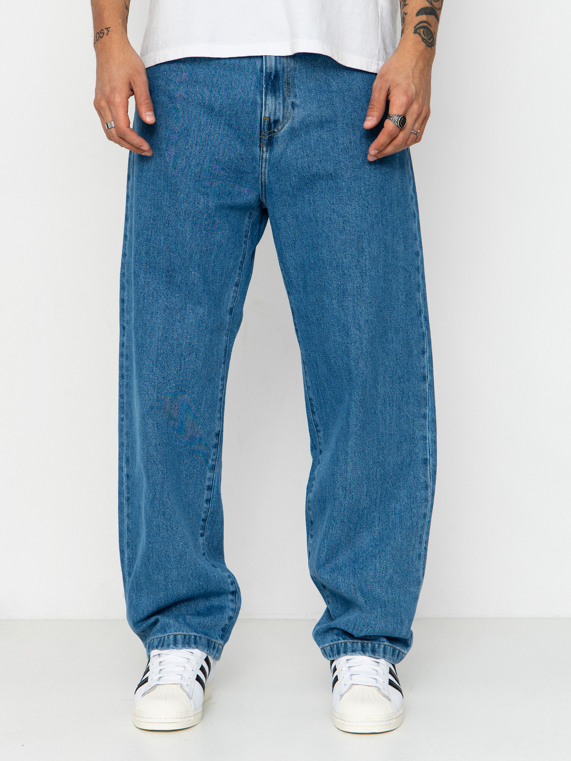 Nohavice Carhartt WIP Landon (blue heavy stone wash)