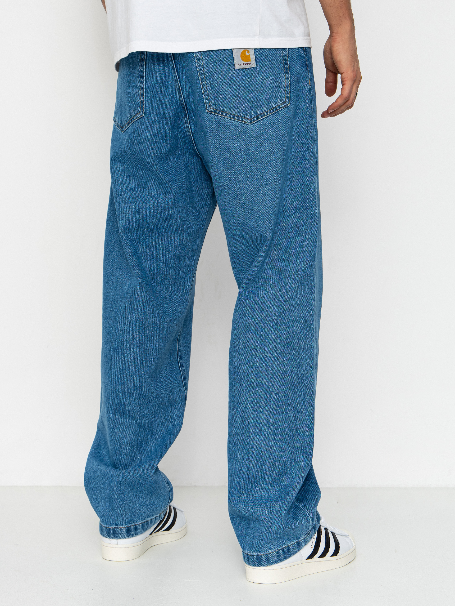Nohavice Carhartt WIP Landon (blue heavy stone wash)
