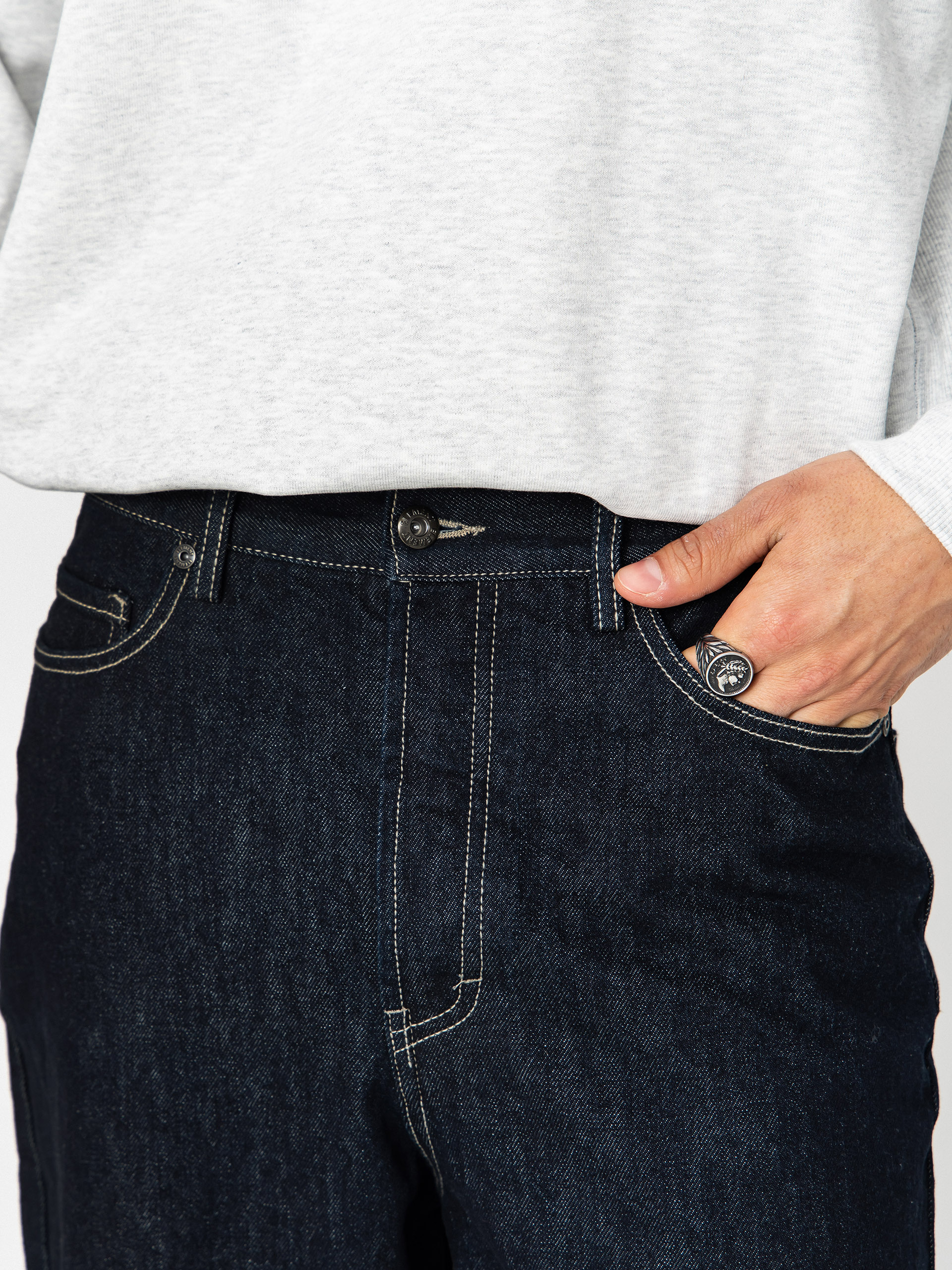 Nohavice Element Big 5 Denim Rinse (dark blue rinse)