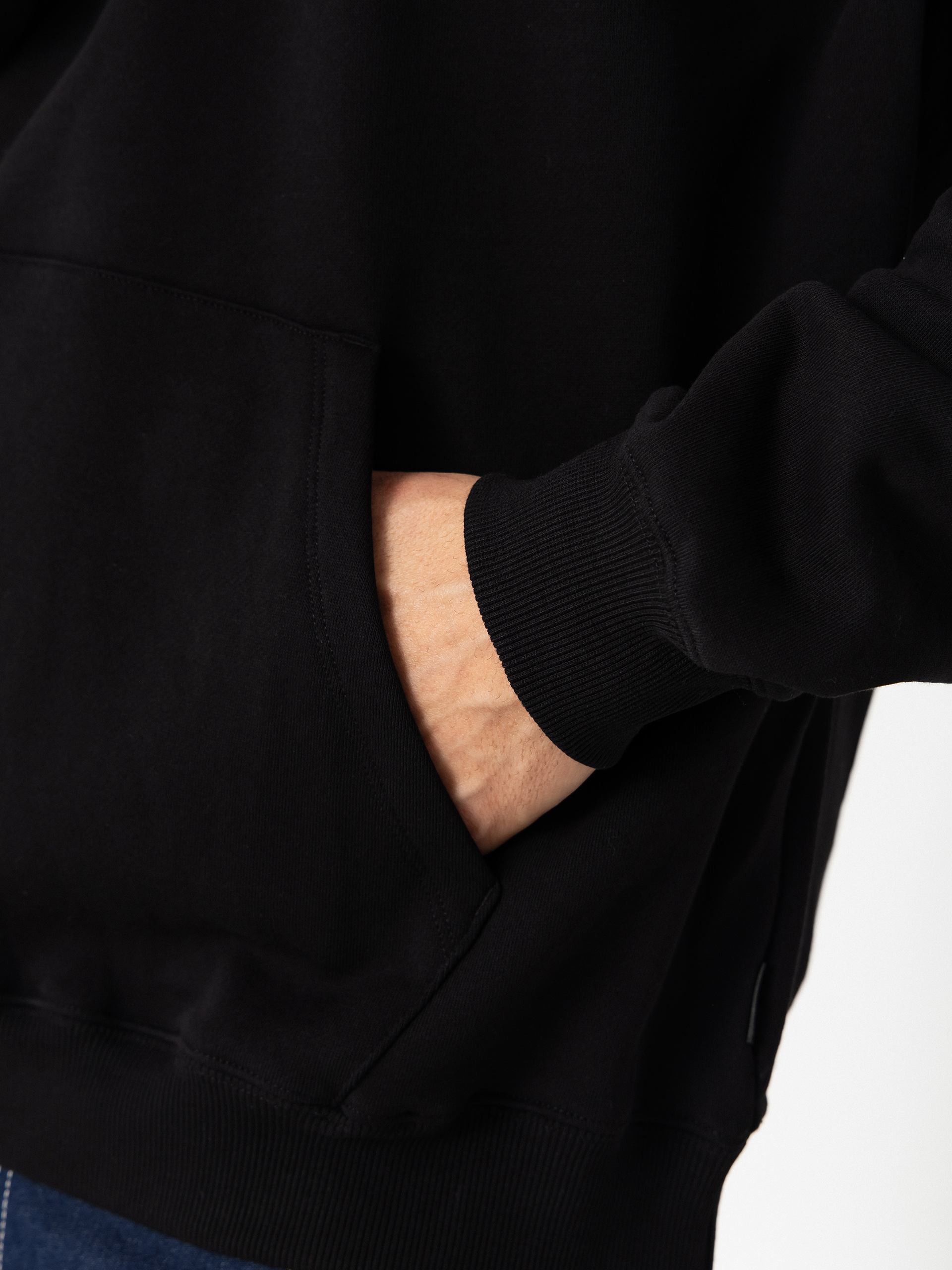 Mikina s kapucňou Volcom Volcom Stone HD (black)