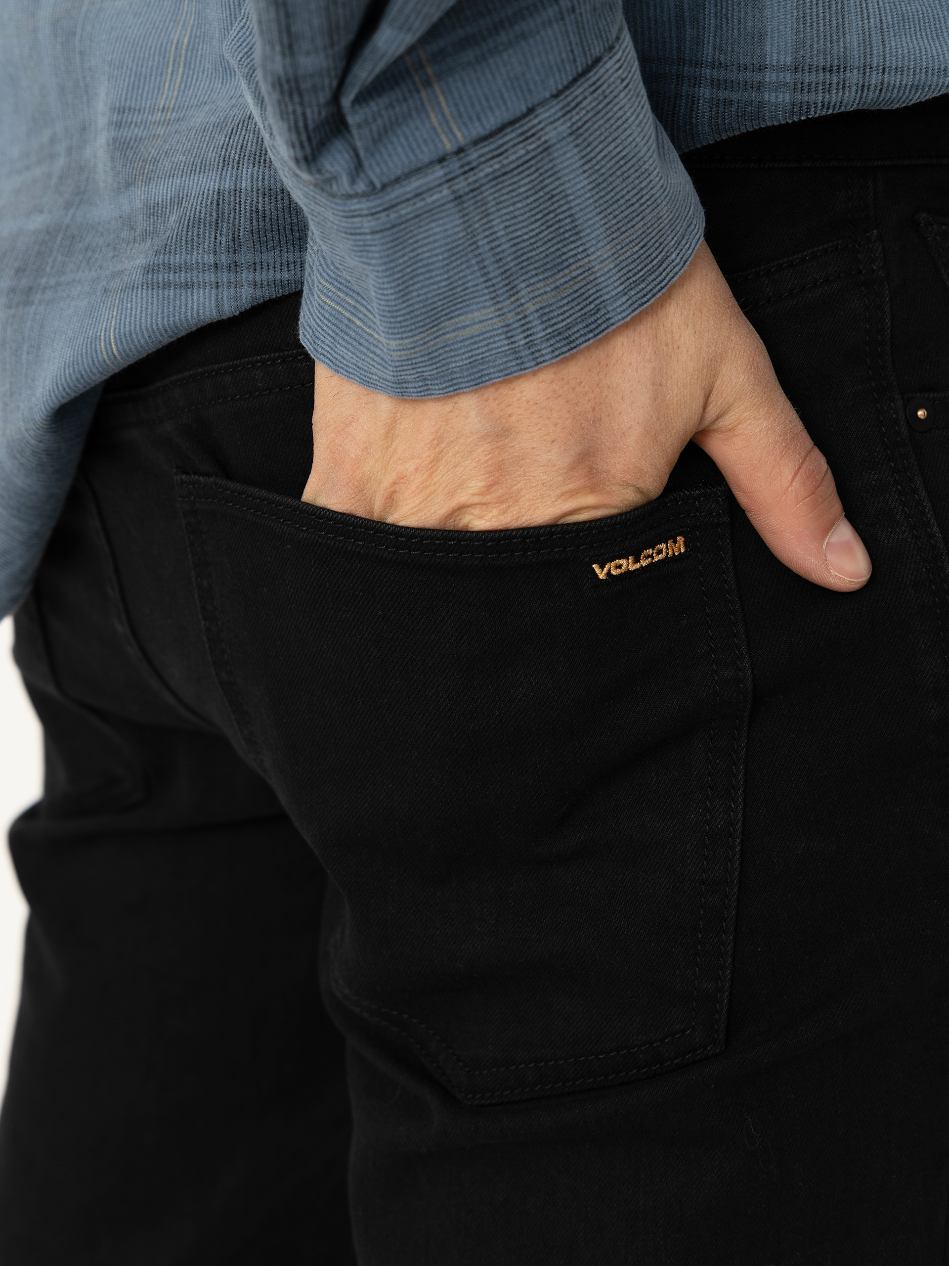 Nohavice Volcom Vorta (black out)