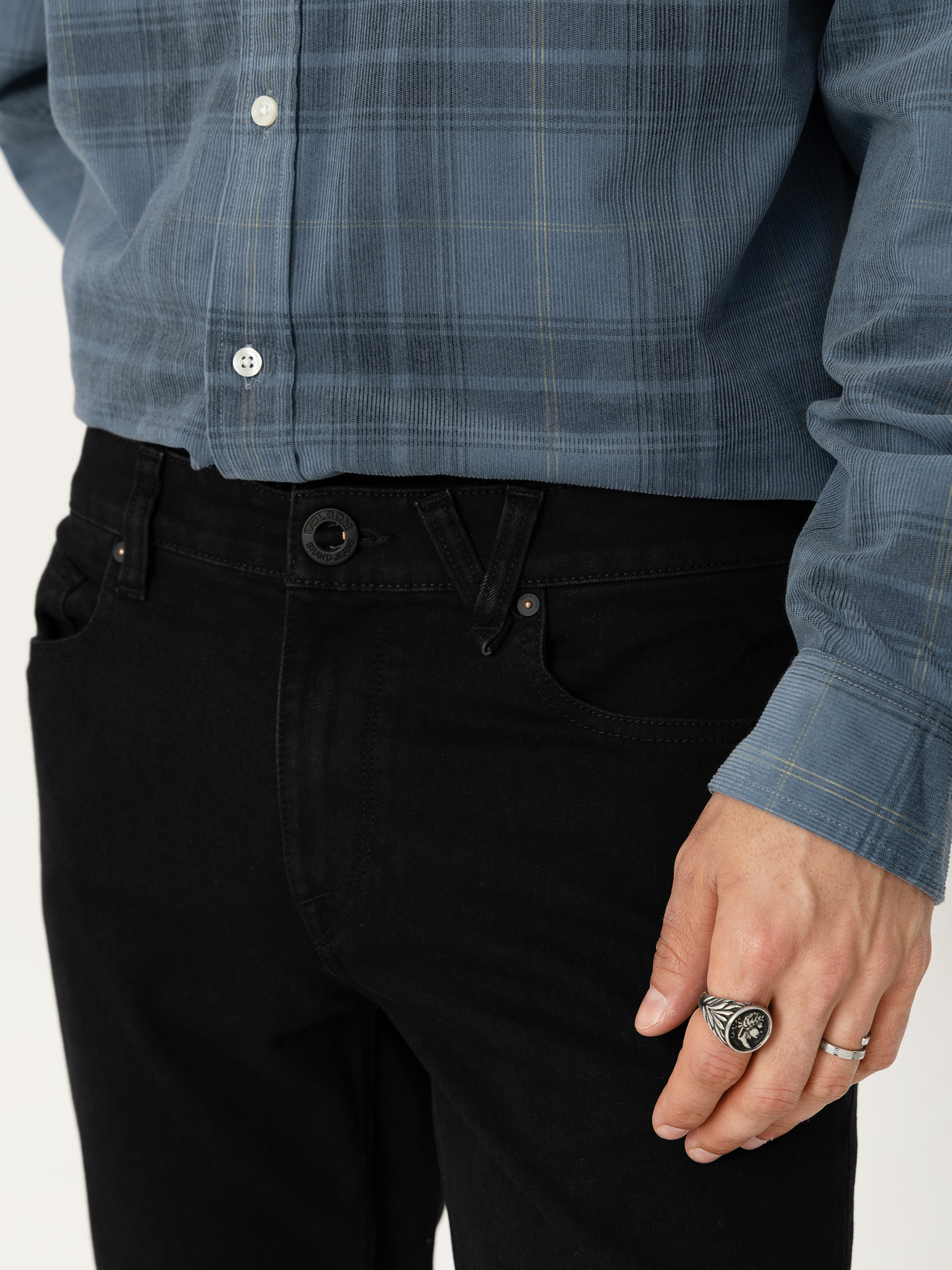 Nohavice Volcom Vorta (black out)