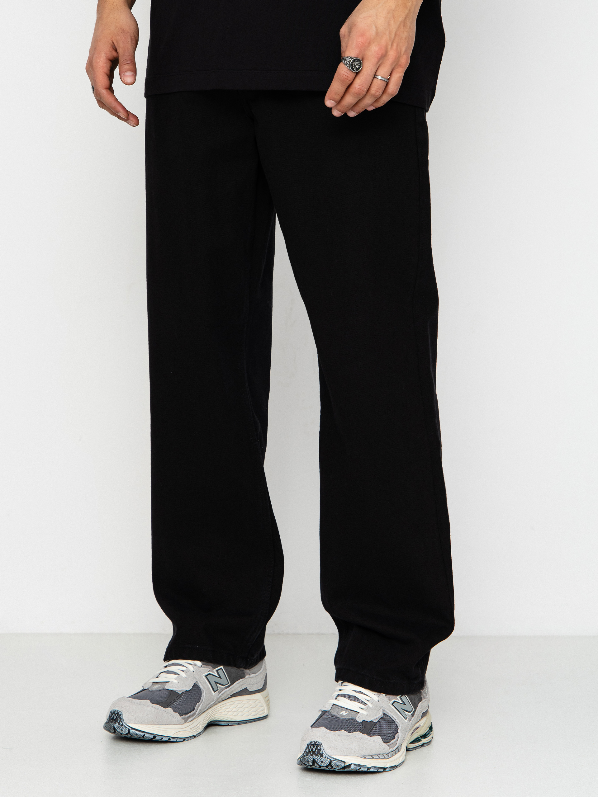 Nohavice Vans Check 5 Loose Denim (black)