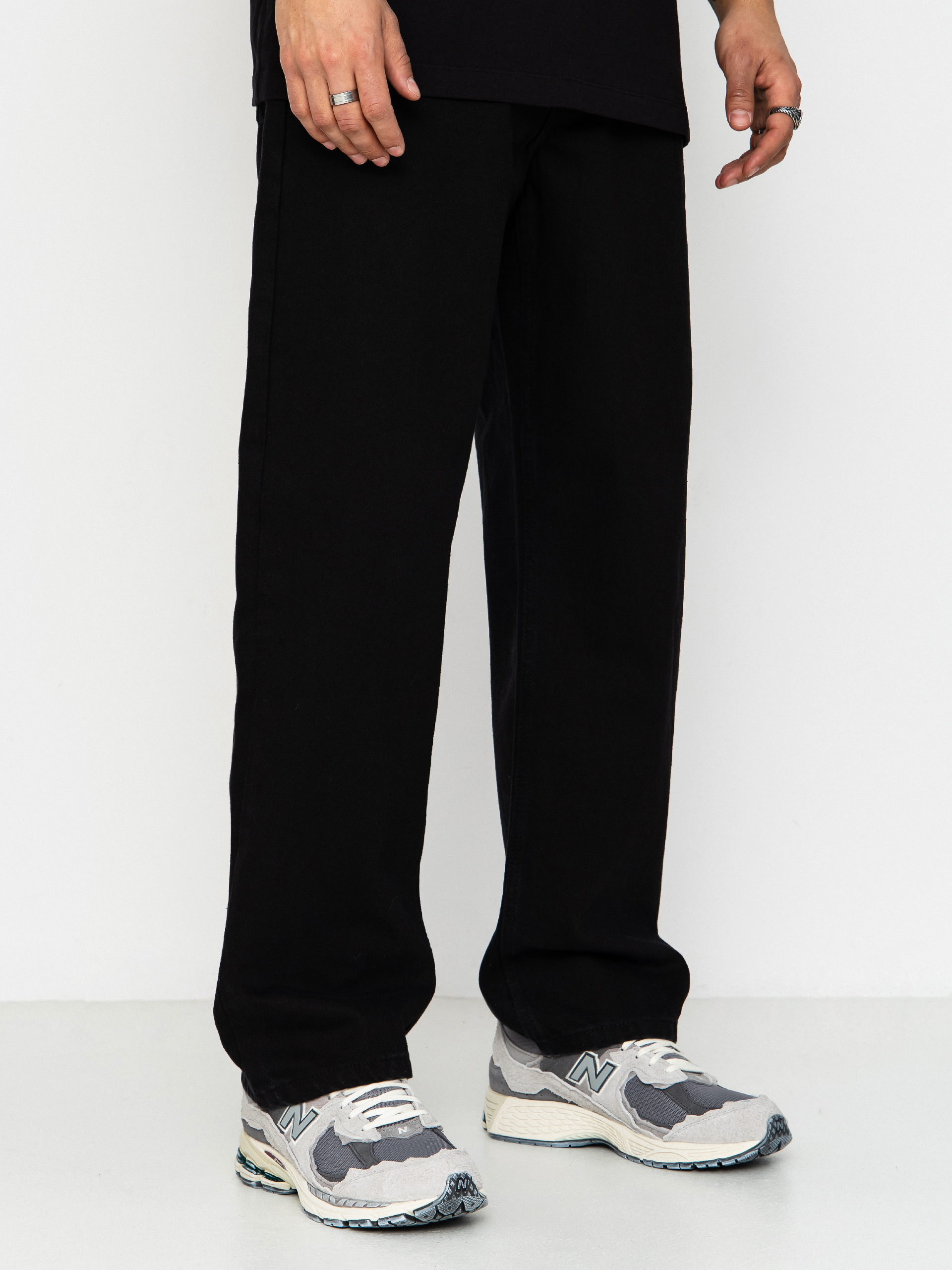 Nohavice Vans Check 5 Loose Denim (black)