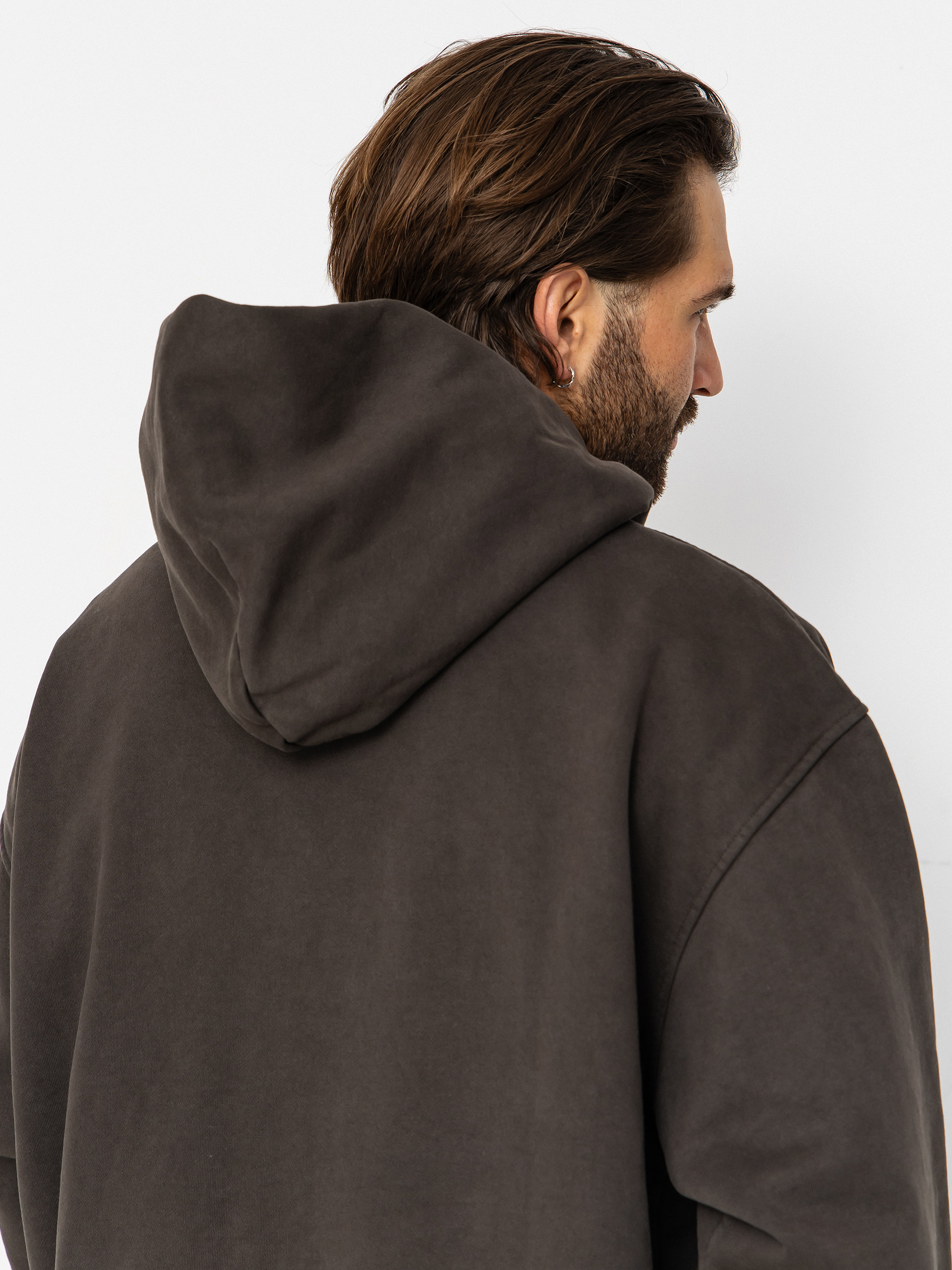 Mikina s kapucňou Vans Premium ZHD (faded black)