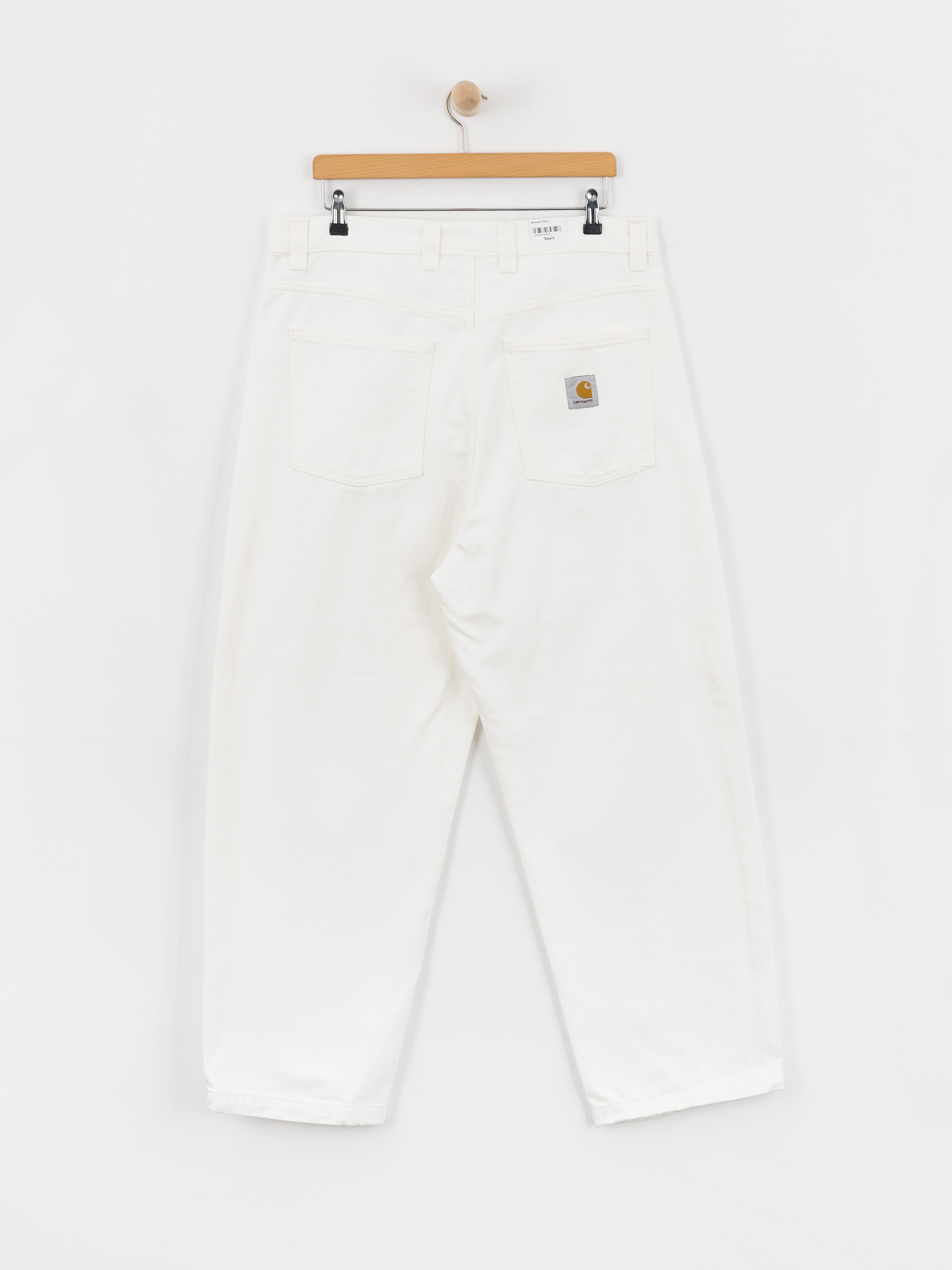 Nohavice Carhartt WIP Brandon (white)