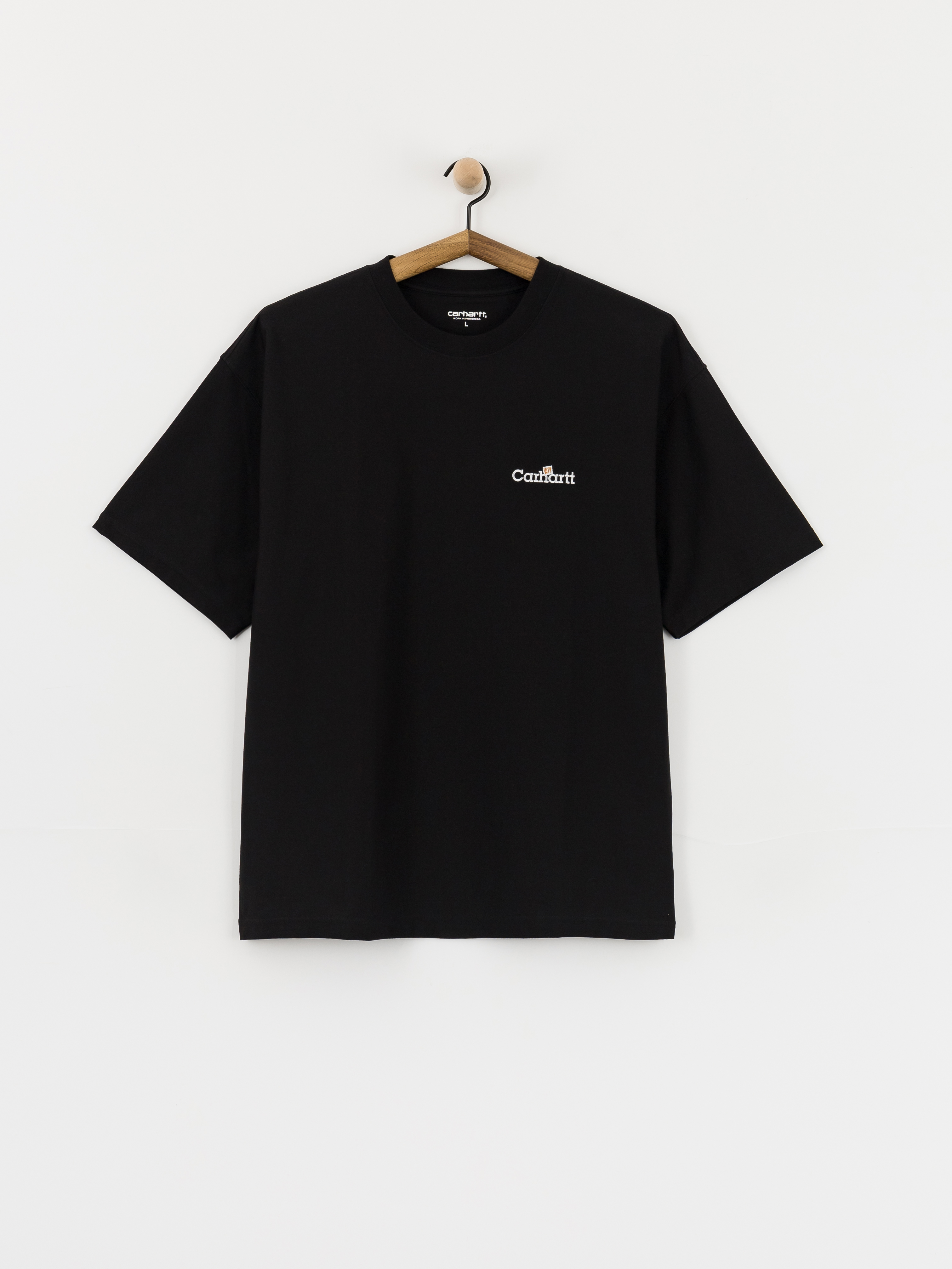 Tričko Carhartt WIP WIP Label (black)