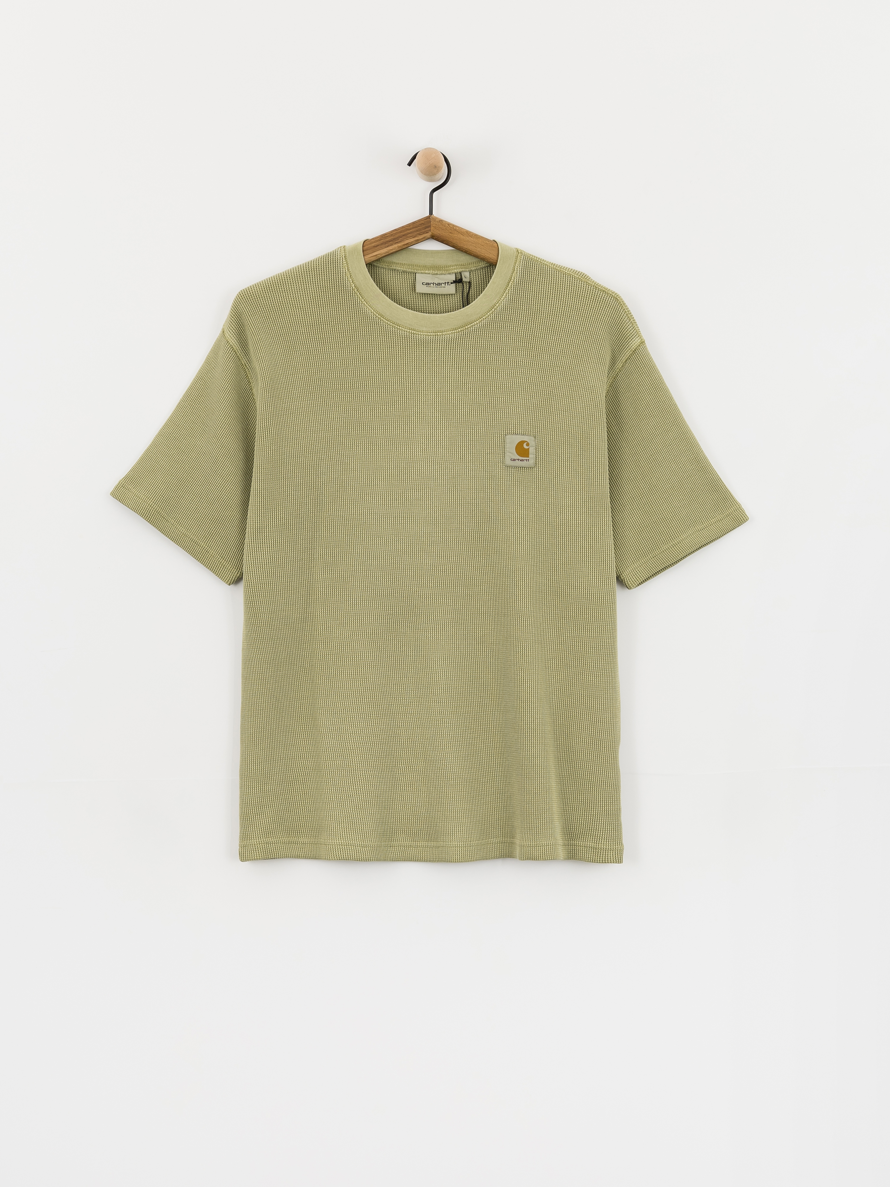 Tričko Carhartt WIP Nelson Waffle (gentle green)