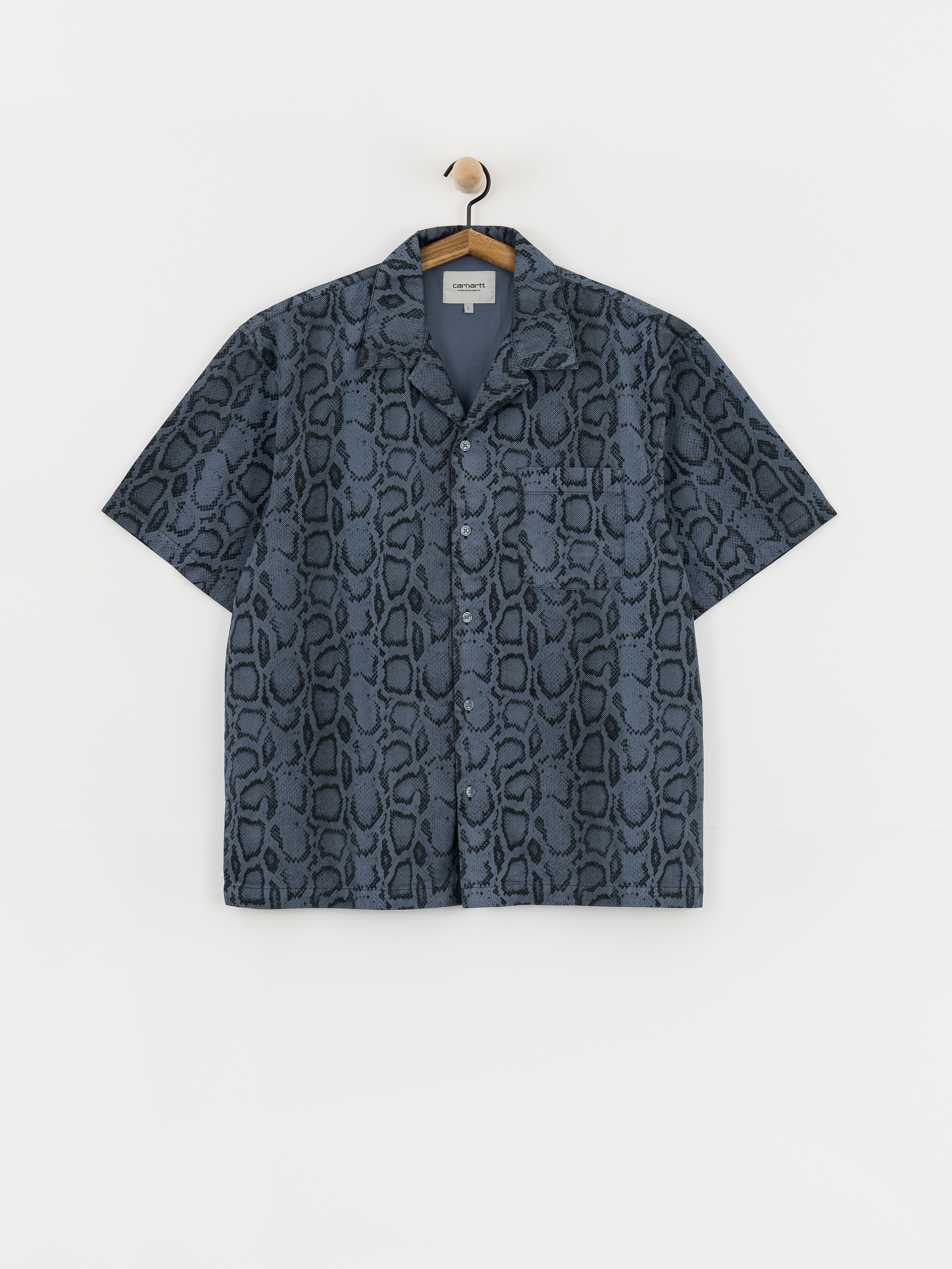 Kou0161eu013ea Carhartt WIP Snake Camo (snake camo/velvet blue)