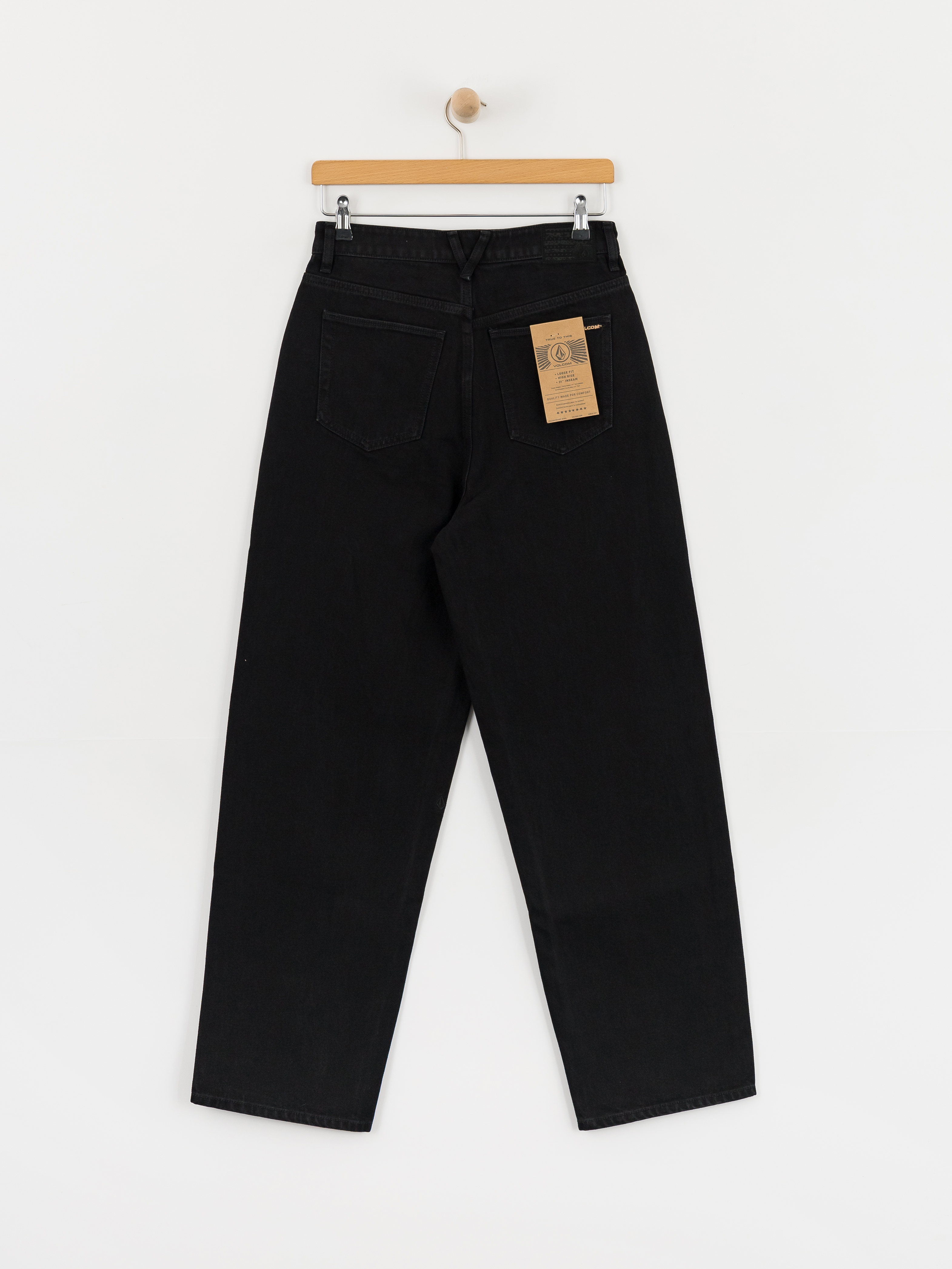Nohavice Volcom Weellow II Wmn (black)