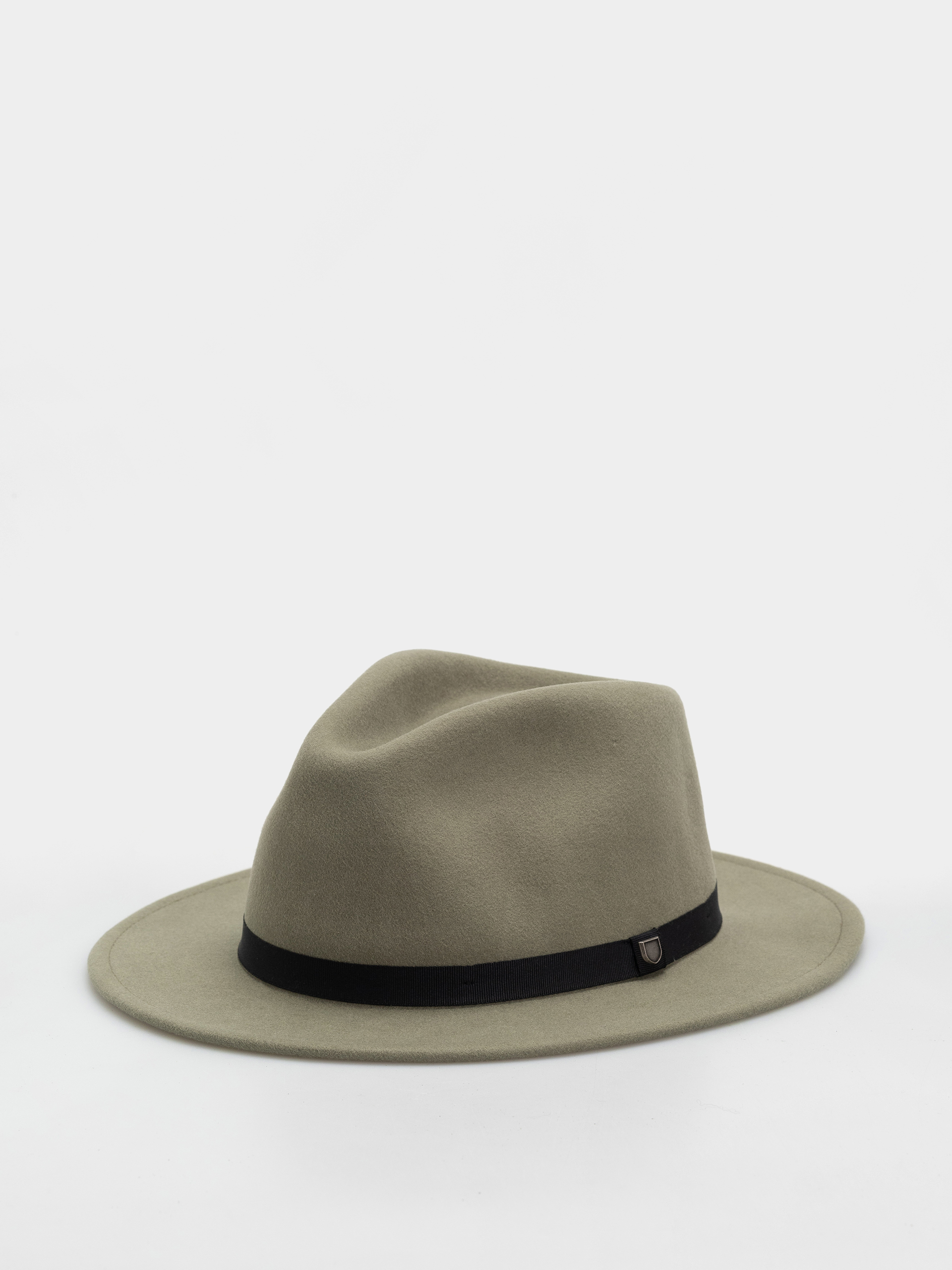 Klobu00fak Brixton Messer Packable Fedora (olive surplus/black)