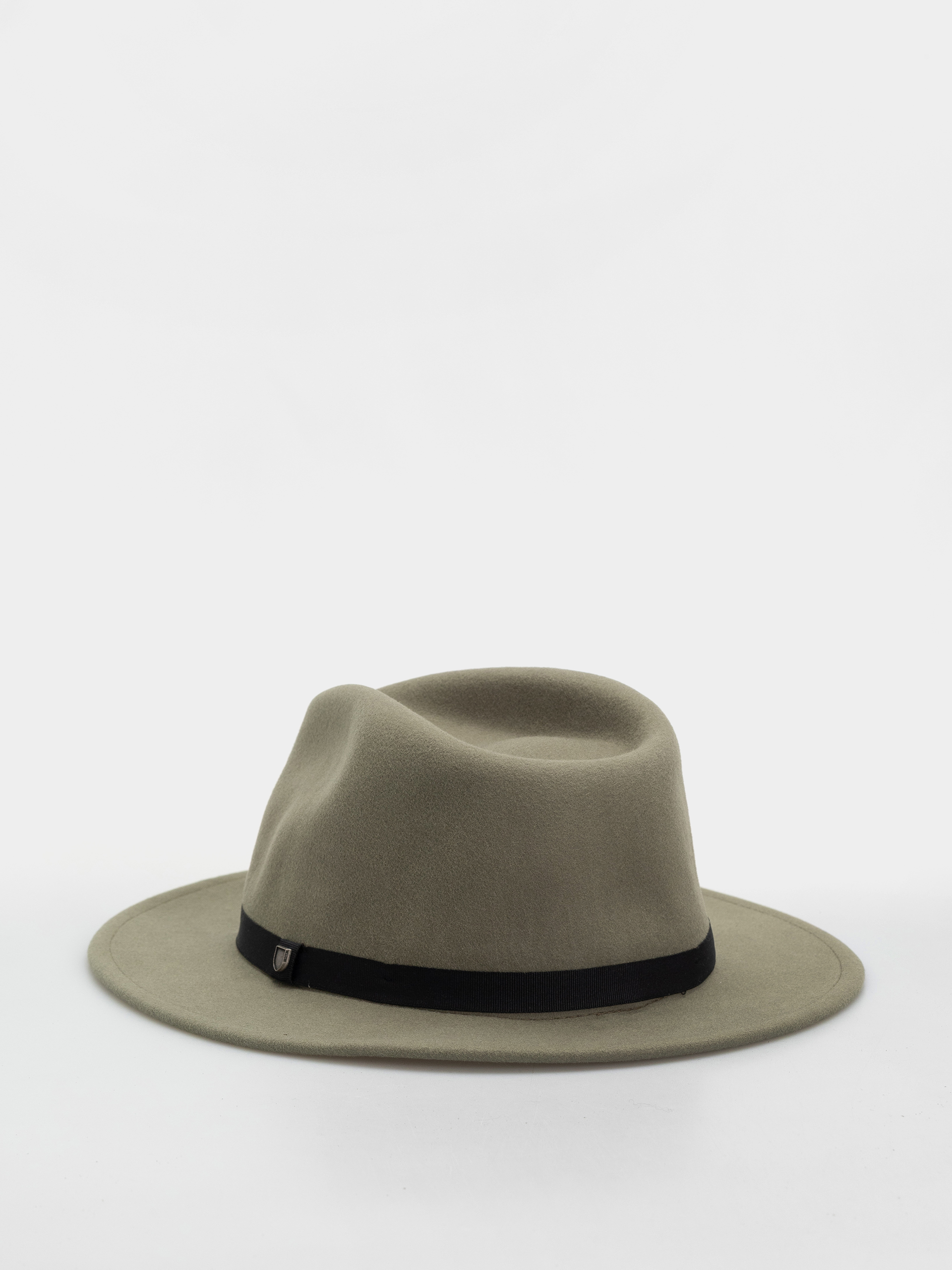 Klobúk Brixton Messer Packable Fedora (olive surplus/black)