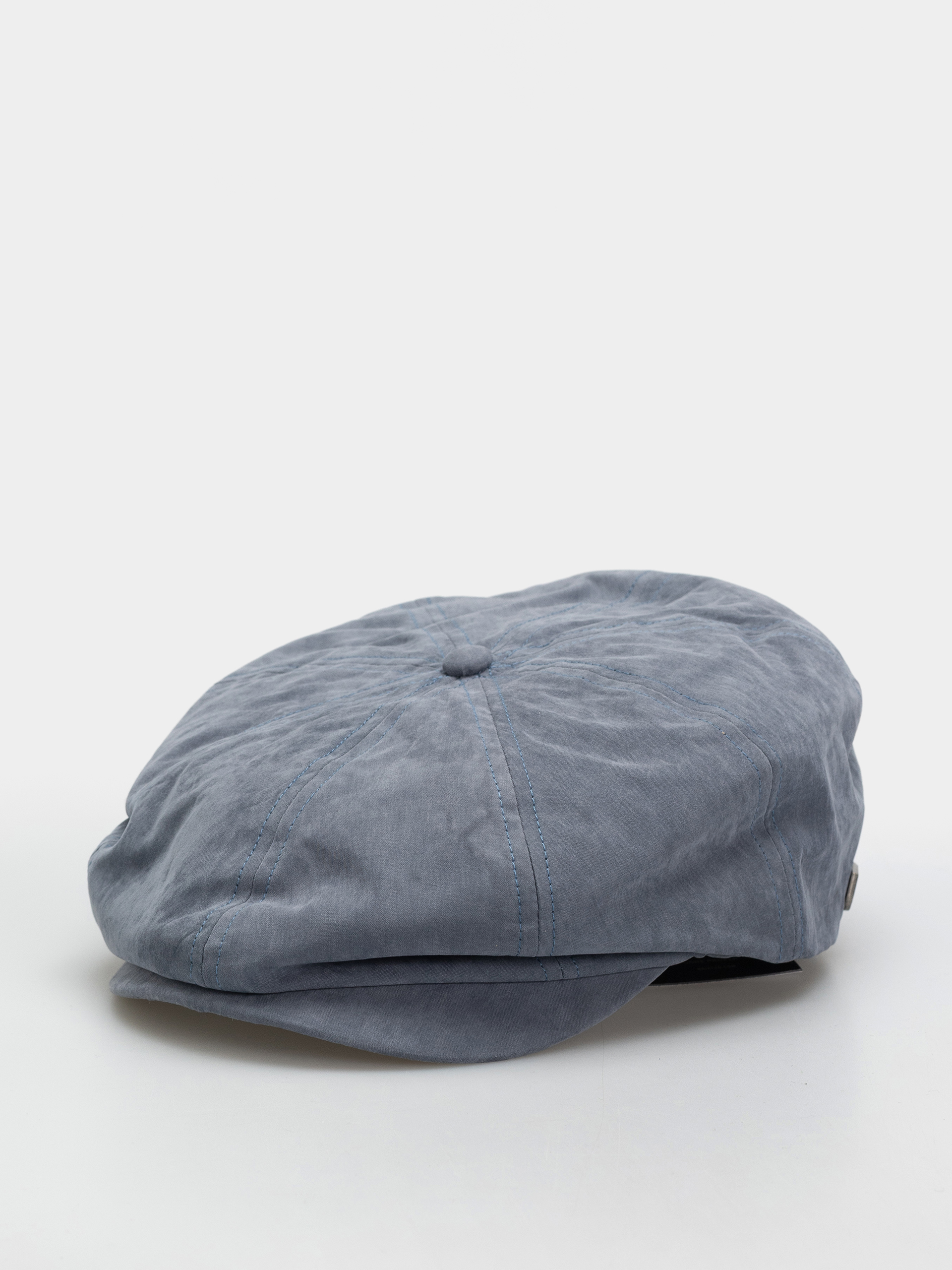 Klobu00fak so u0161iltom Brixton Brood Snap (slate blue brushed satin)