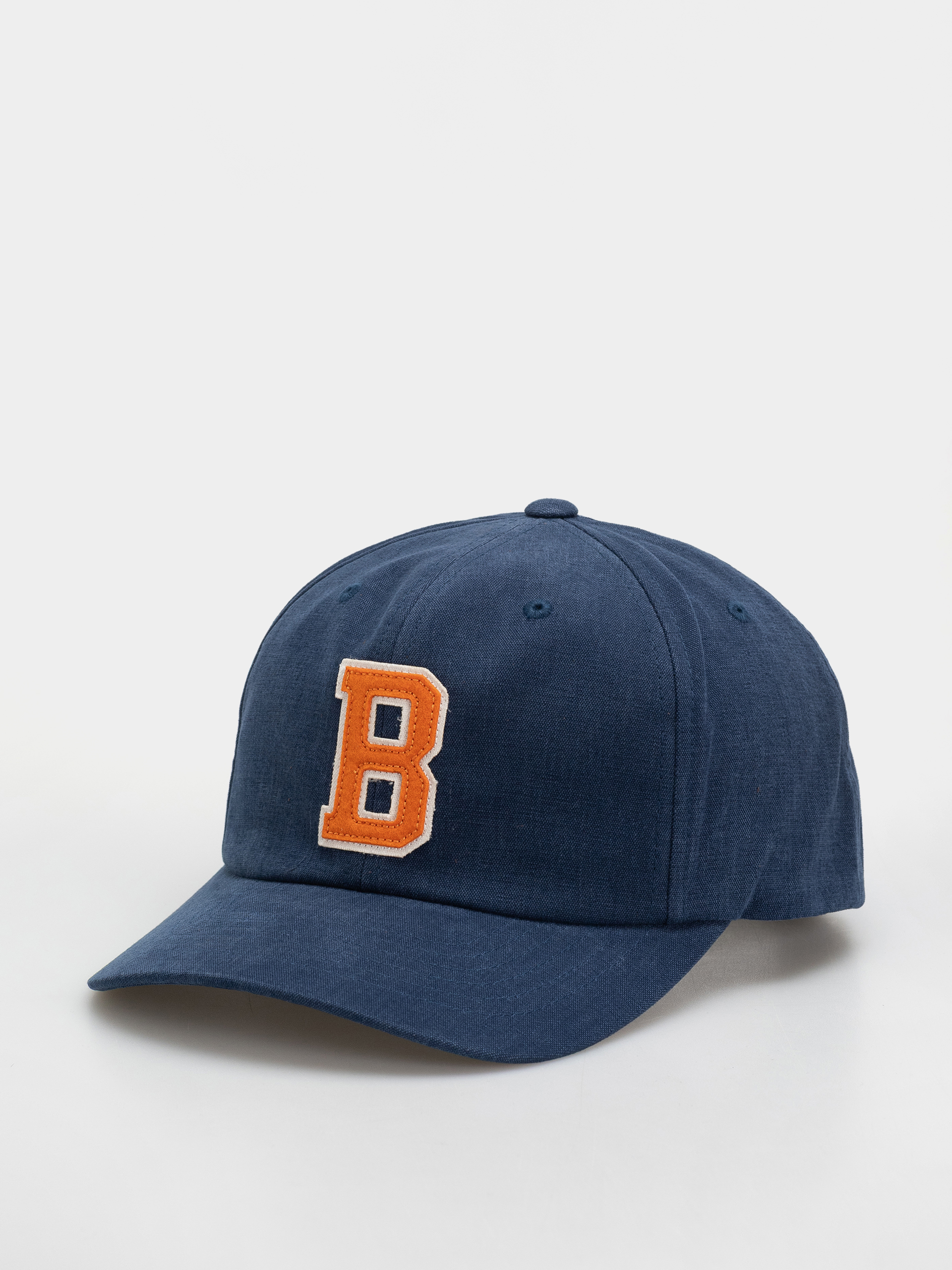Šiltovka Brixton Big B Mp Adj (midnight blue/orange)