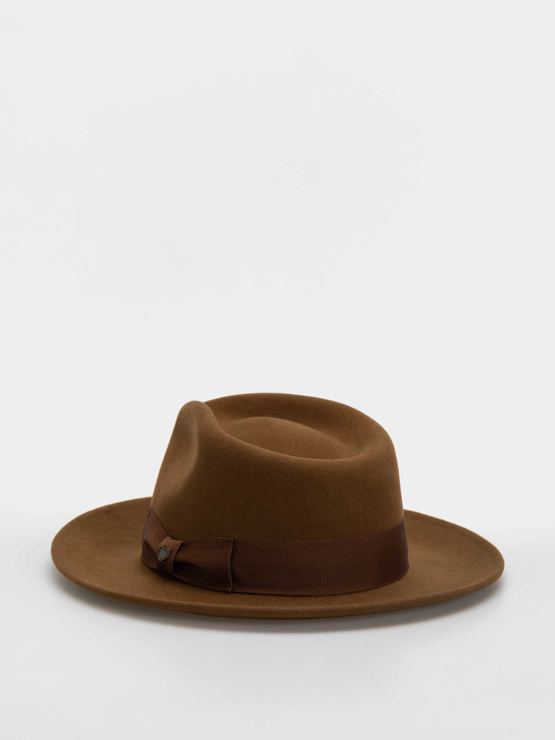 Klobúk Brixton Swindle Convertabrim Fedora (coffee/light brown)