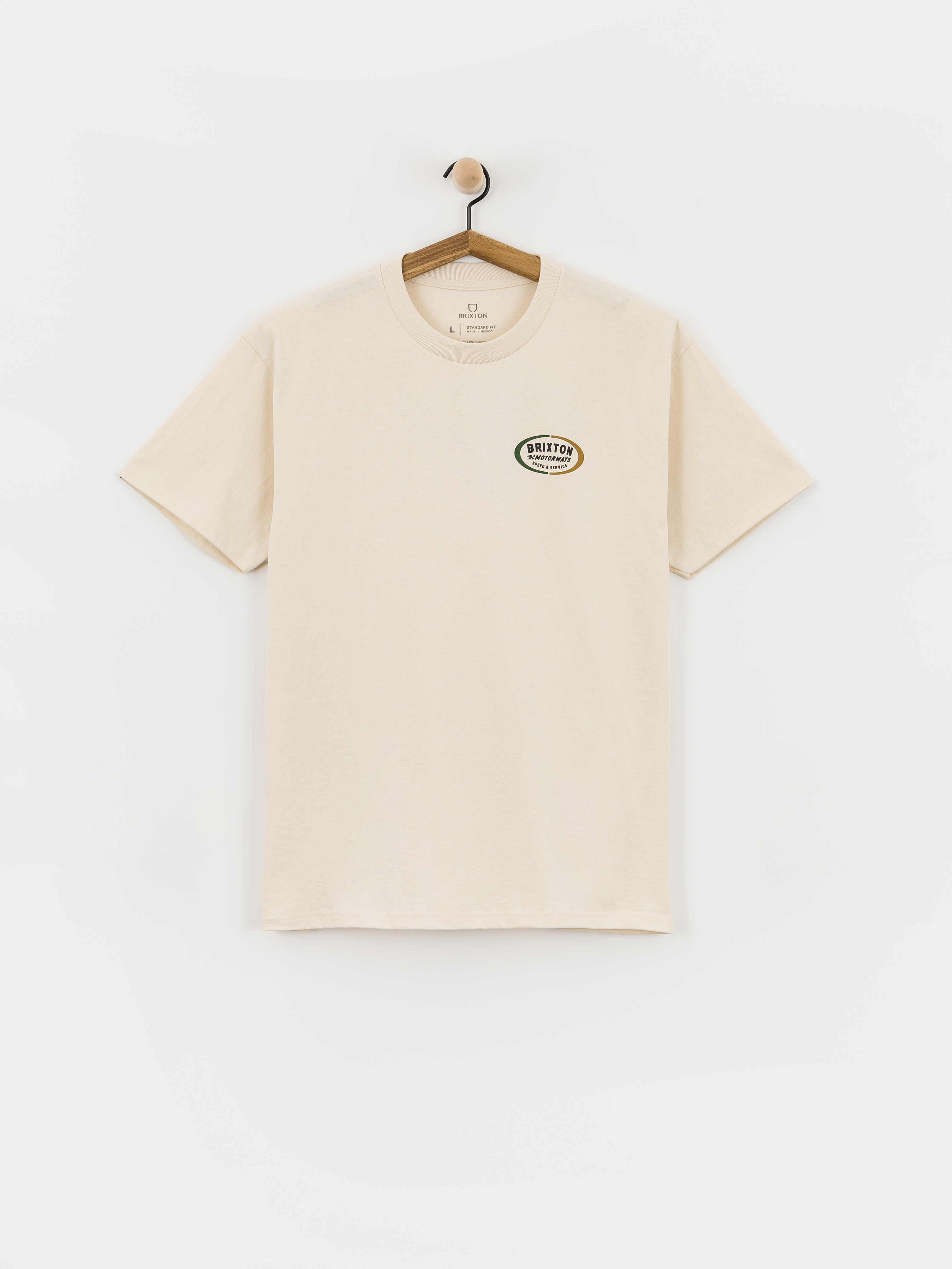 Tričko Brixton Rhett Std (cream)