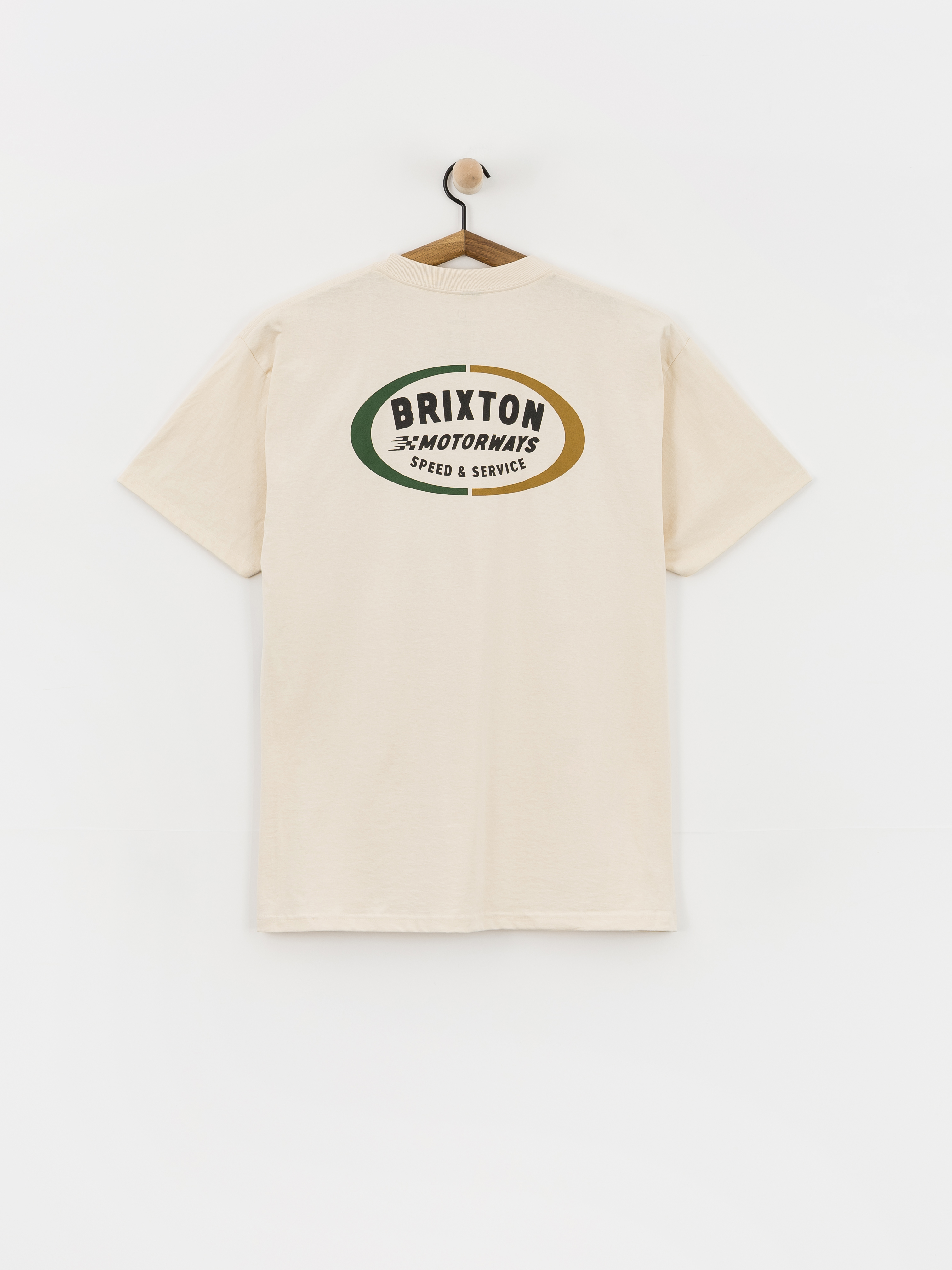 Tričko Brixton Rhett Std (cream)