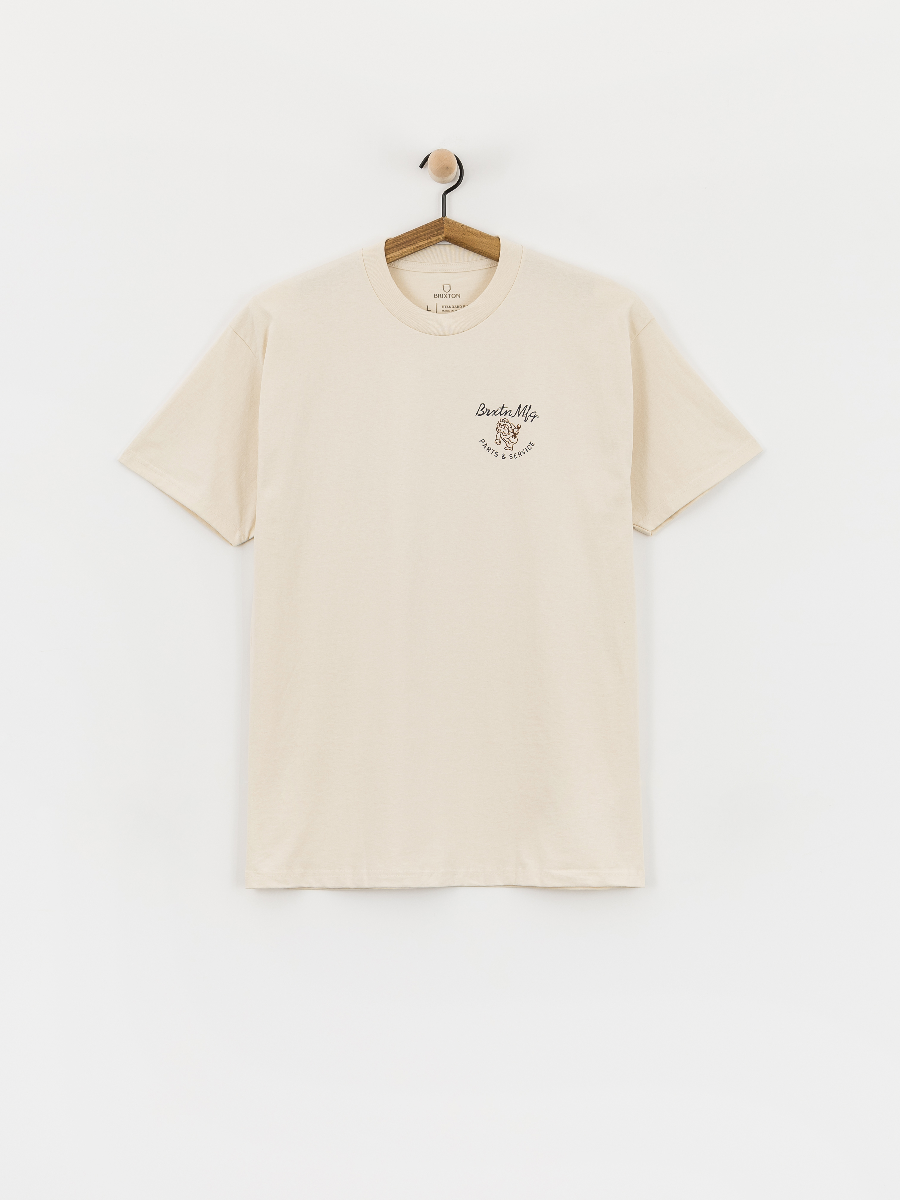 Tričko Brixton Tolman Std (cream)