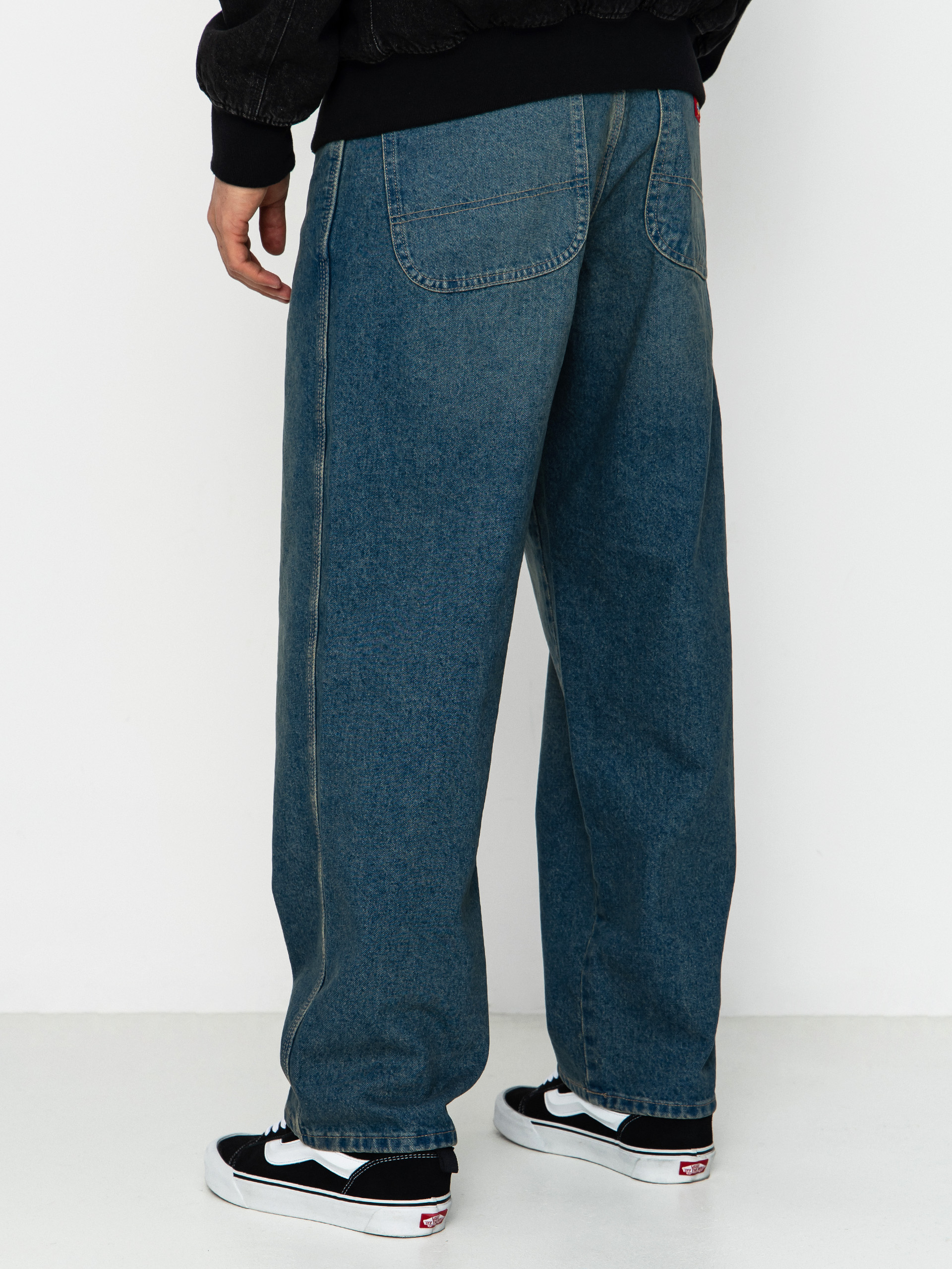 Nohavice Dickies 958 Baggy Tapered Work (khaki tinted blue)
