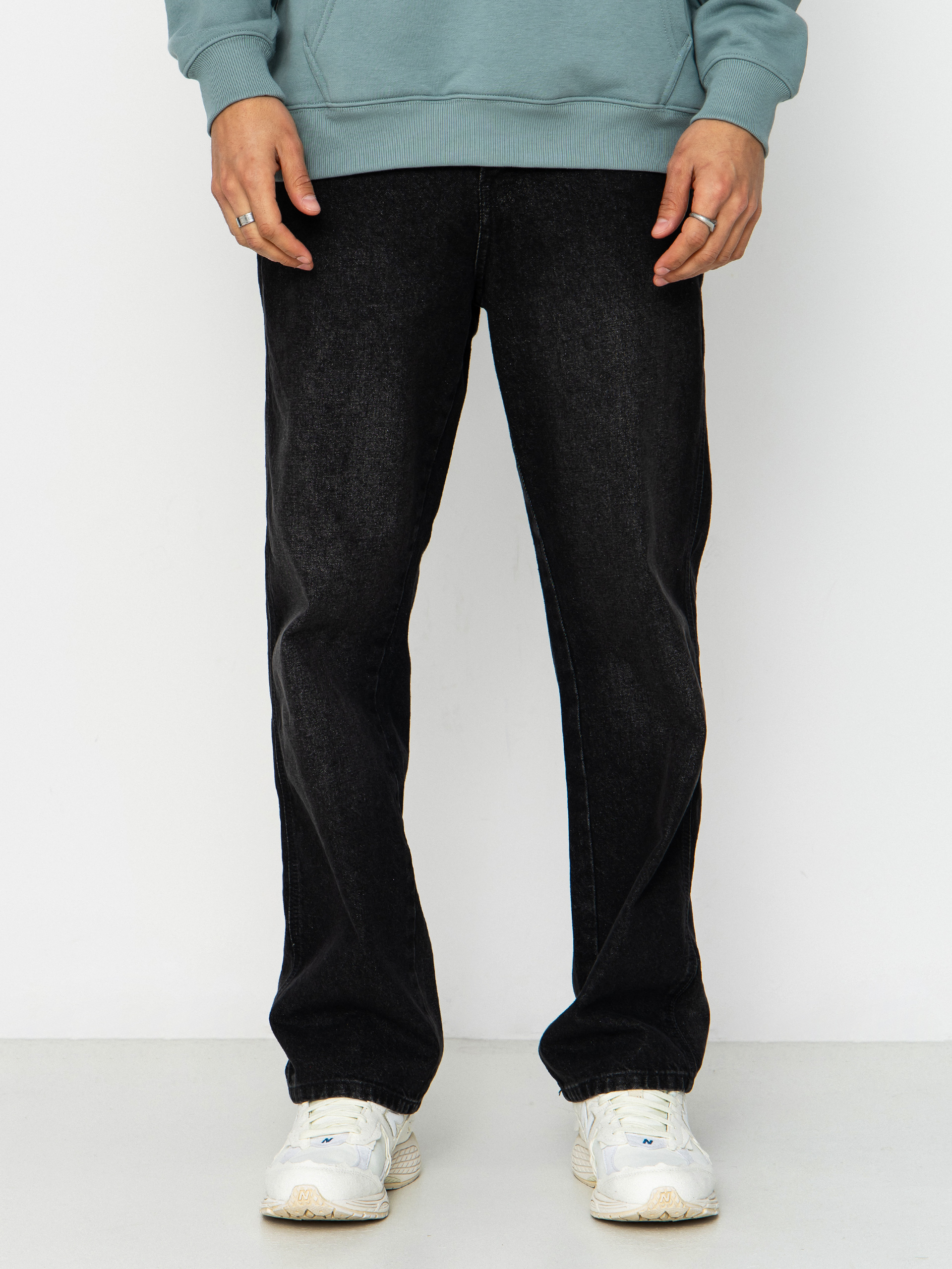 Nohavice Dickies 954 Relaxed Straight Work (black wash faded)