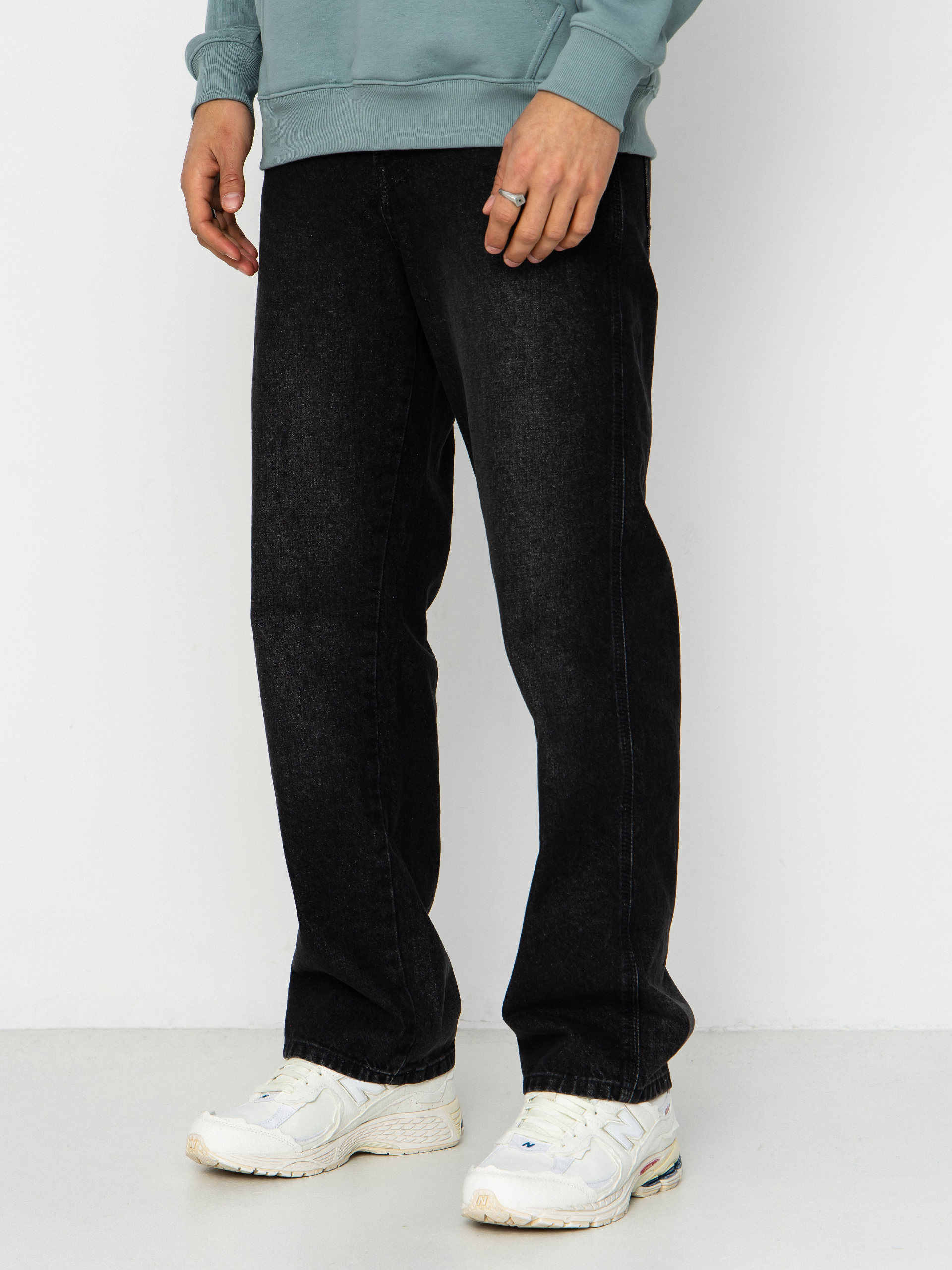 Nohavice Dickies 954 Relaxed Straight Work (black wash faded)