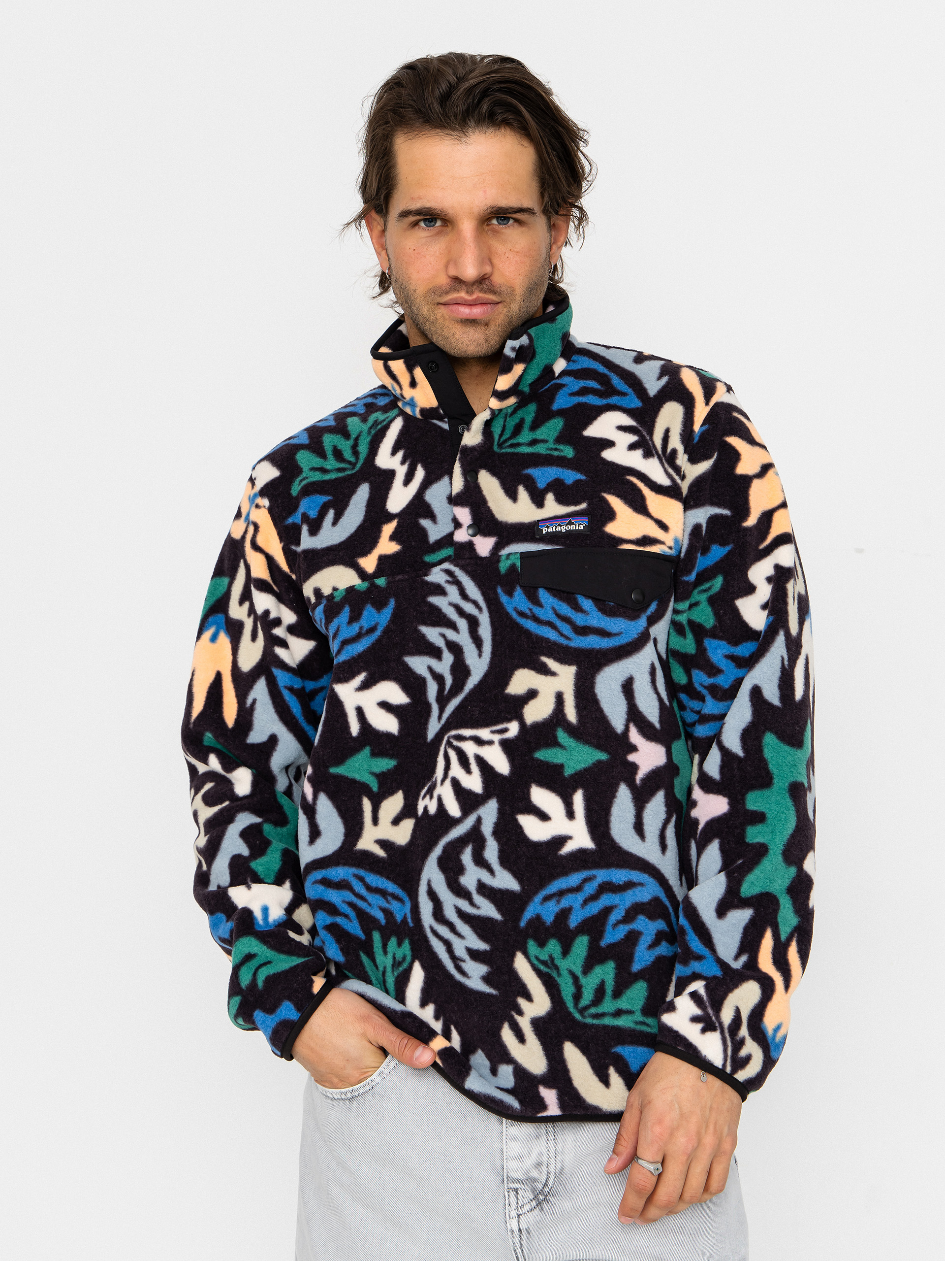 Flísová mikina Patagonia Lightweight Synchilla Snap T