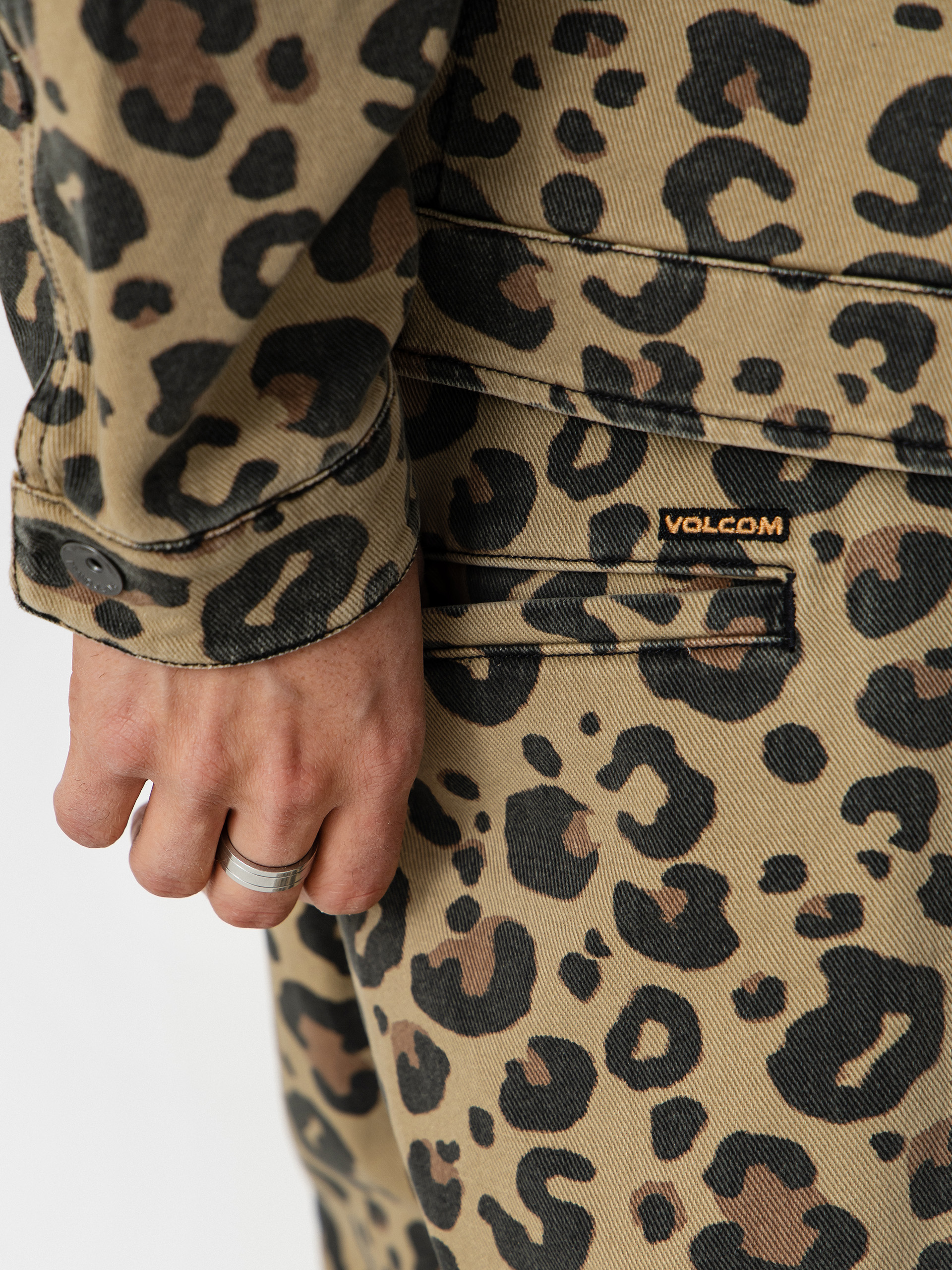 Nohavice Volcom Freazy Loose Ew (cheetah)