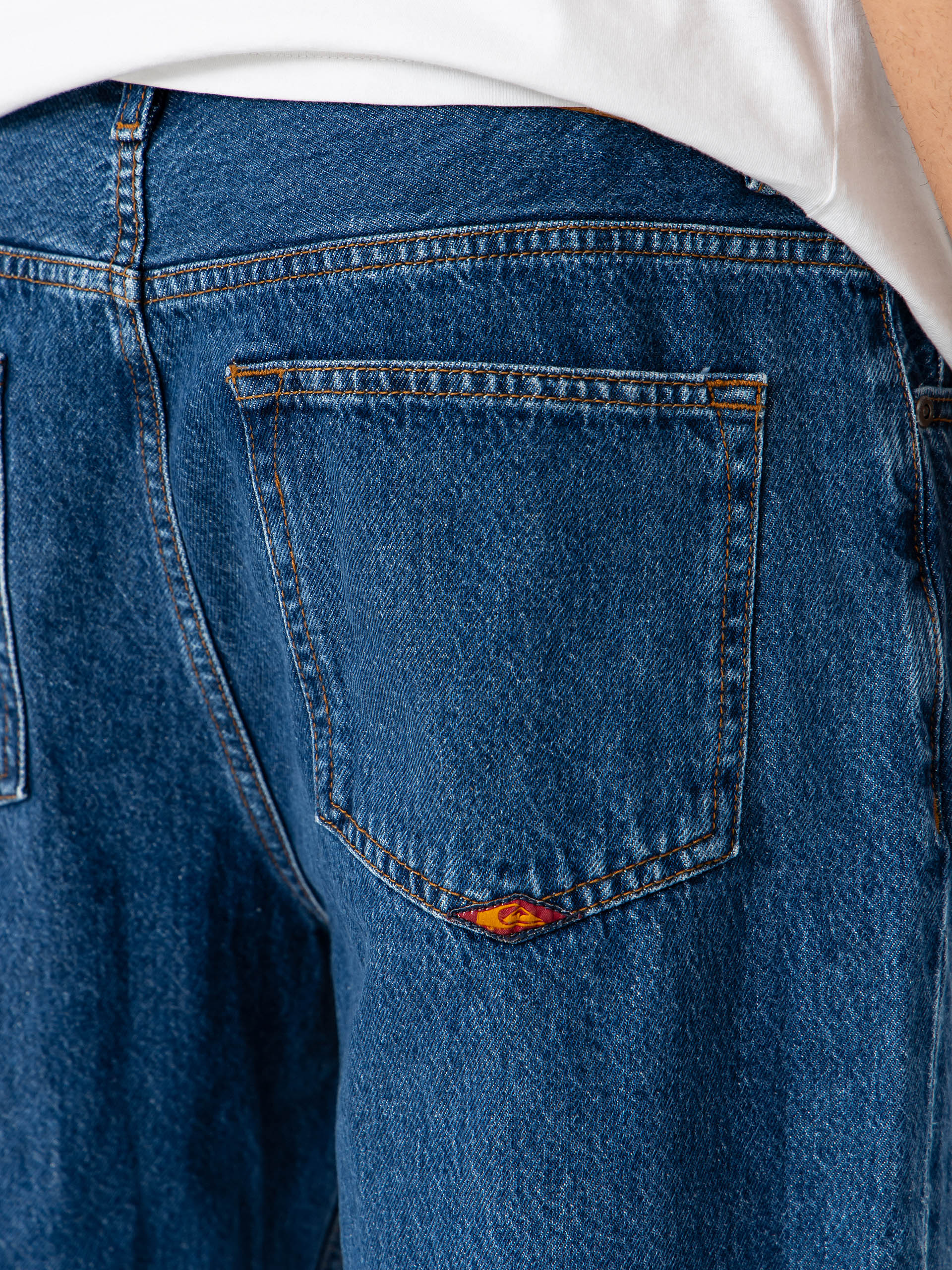 Nohavice Quiksilver Baggy Denim (stone indigo)