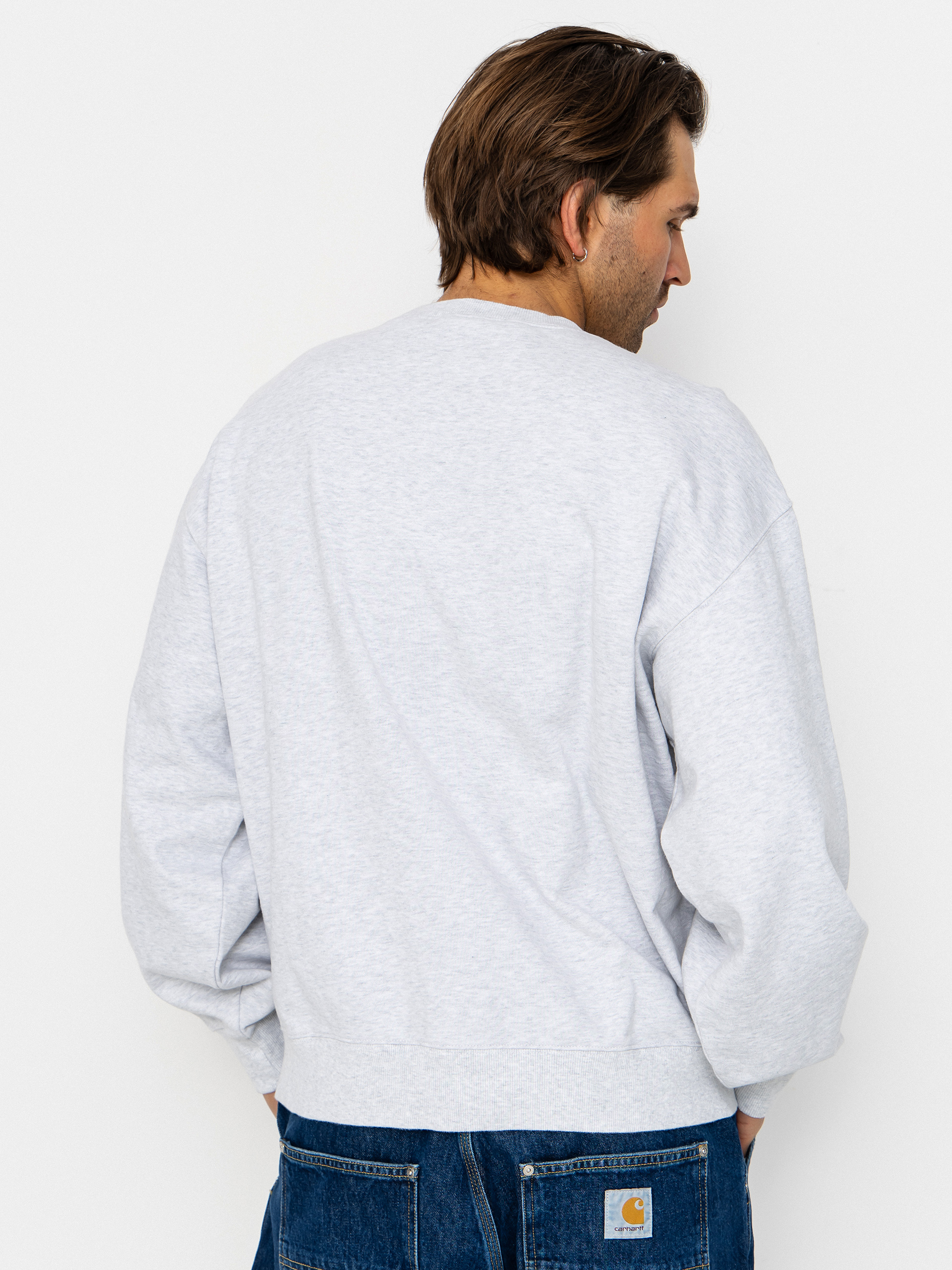 Mikina Carhartt WIP WIP III (ash heather)