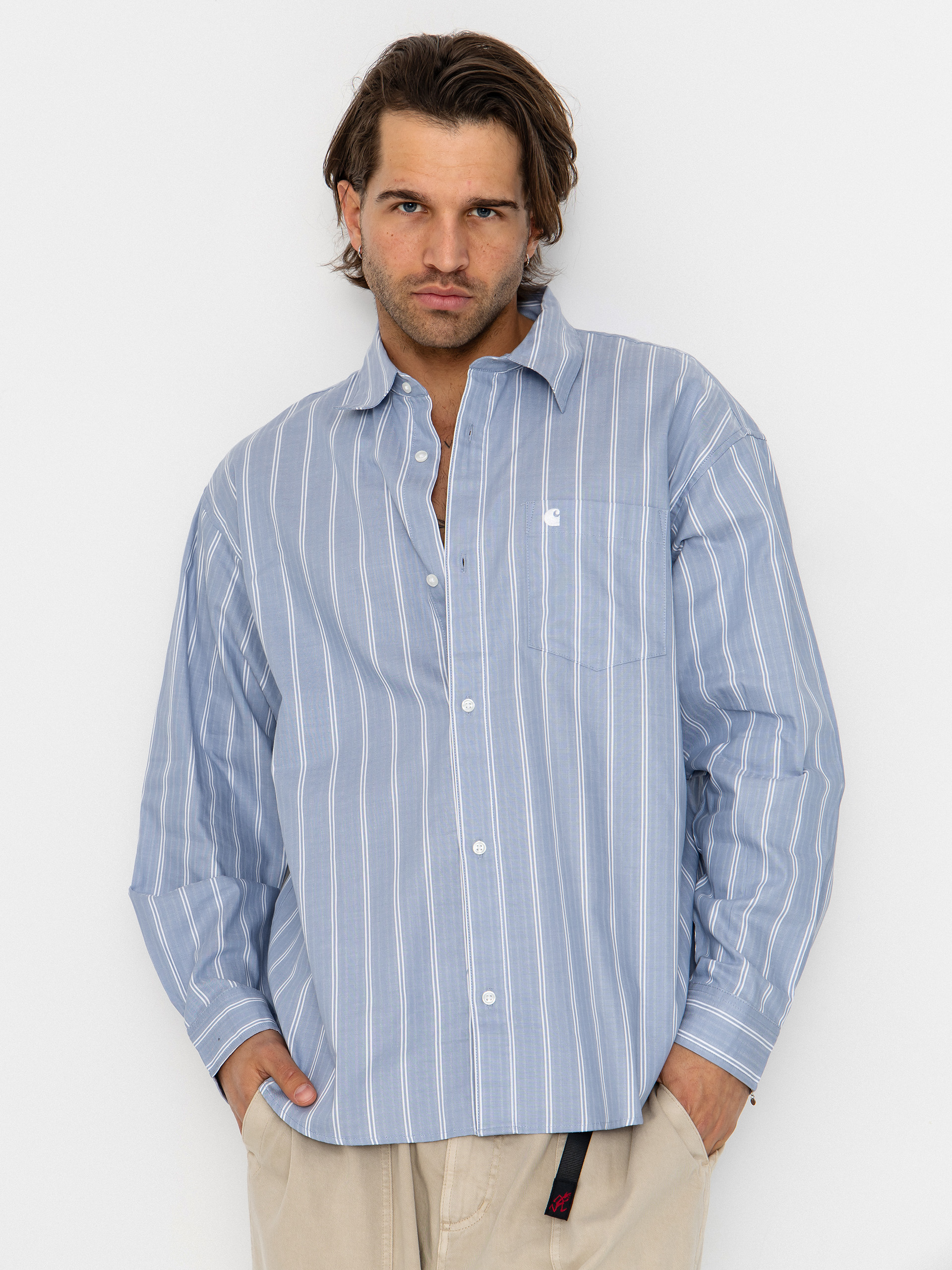 Kou0161eu013ea Carhartt WIP Beale (beale stripe/gentle blue/white)