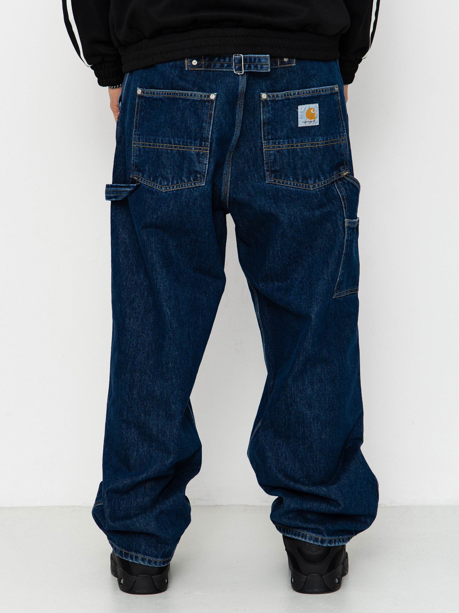 Nohavice Carhartt WIP Belmont (blue stone washed)