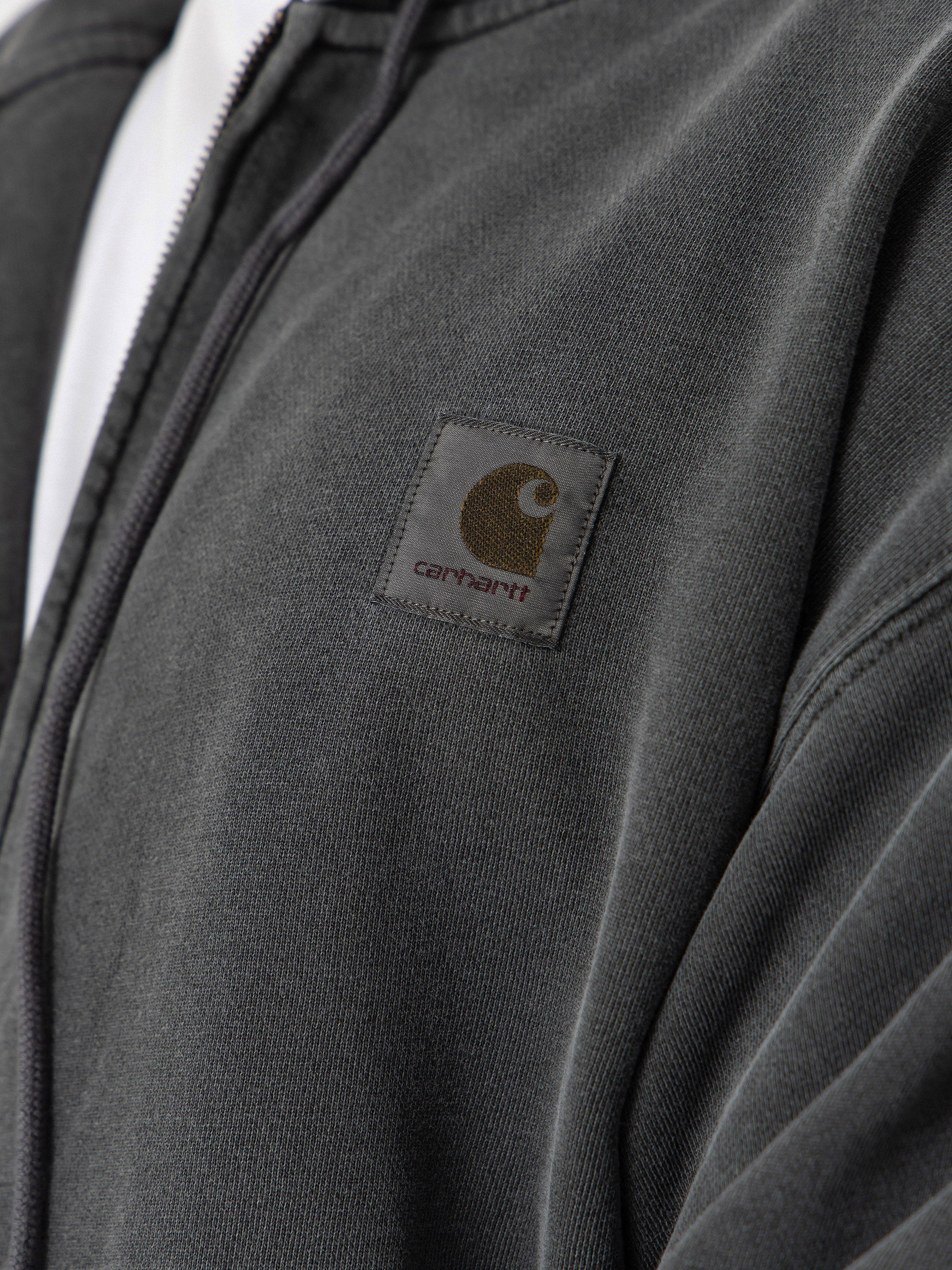 Mikina s kapucňou Carhartt WIP Nelson ZHD (black)