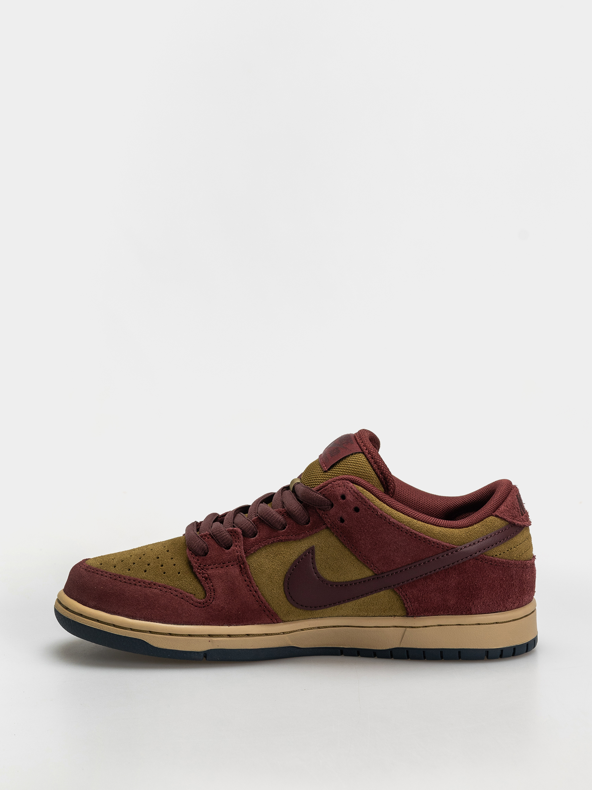 Topánky Nike SB Dunk Low Pro (dark team red/burgundy crush olive flak)