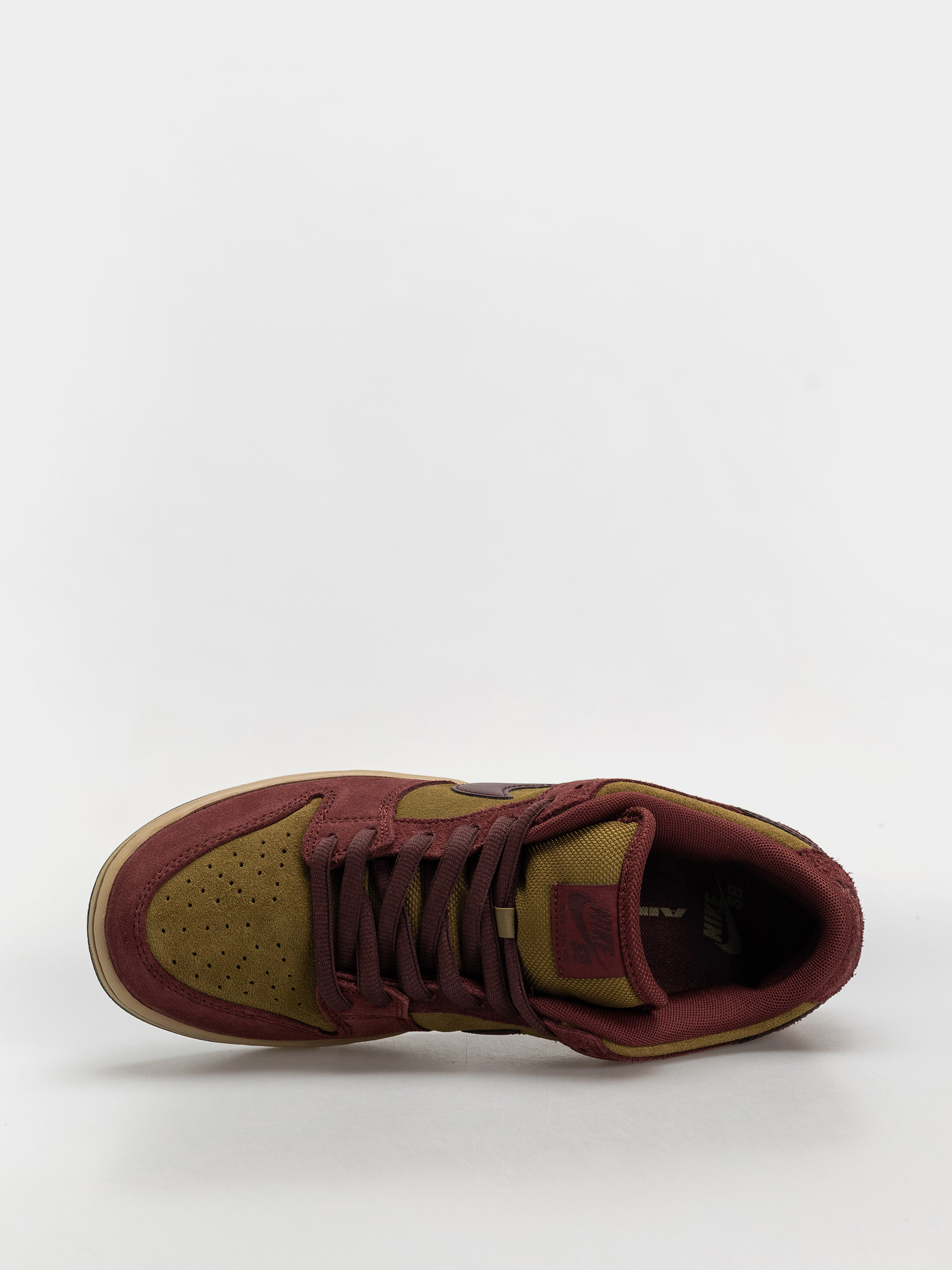 Topánky Nike SB Dunk Low Pro (dark team red/burgundy crush olive flak)
