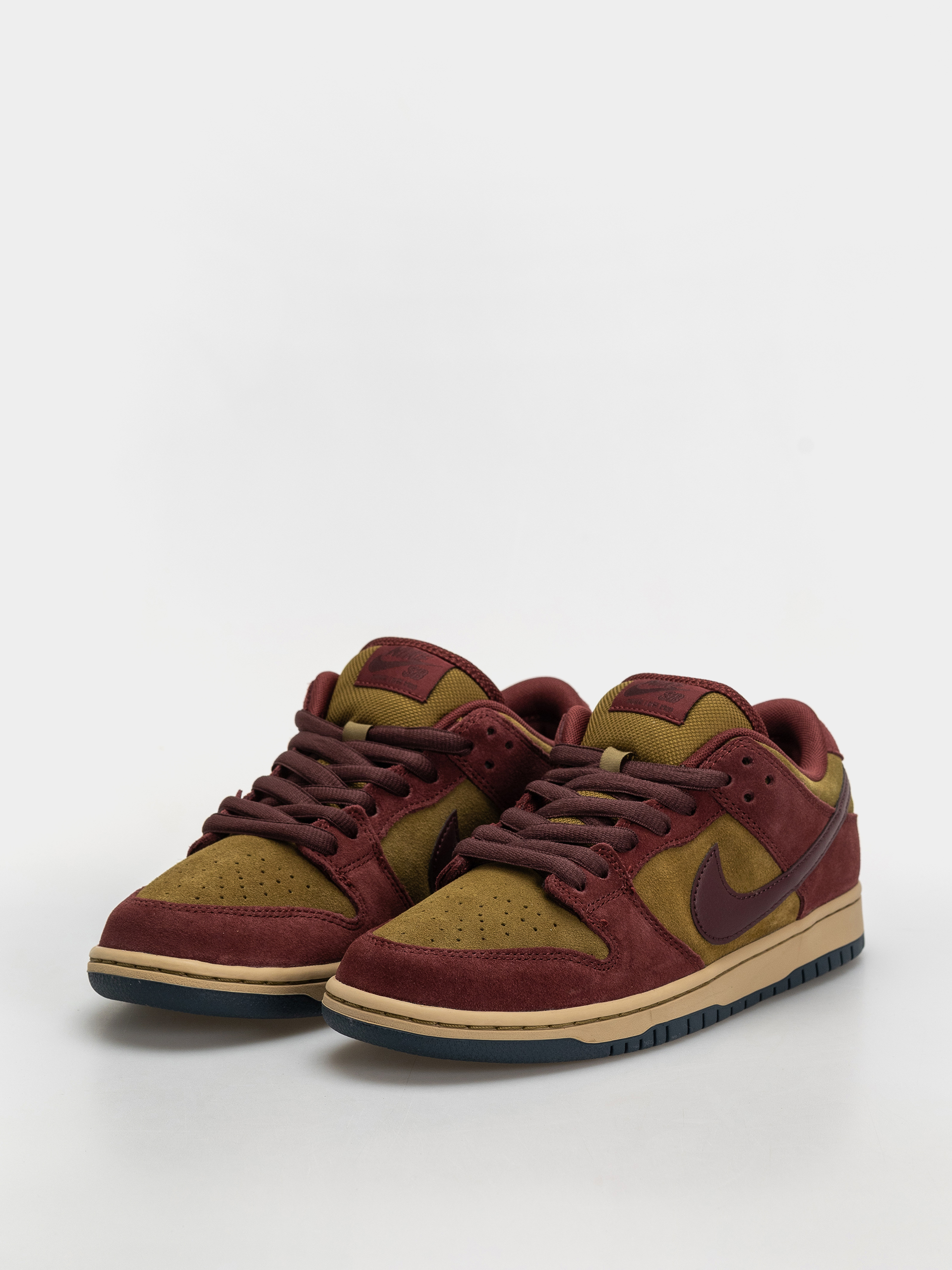 Topánky Nike SB Dunk Low Pro (dark team red/burgundy crush olive flak)