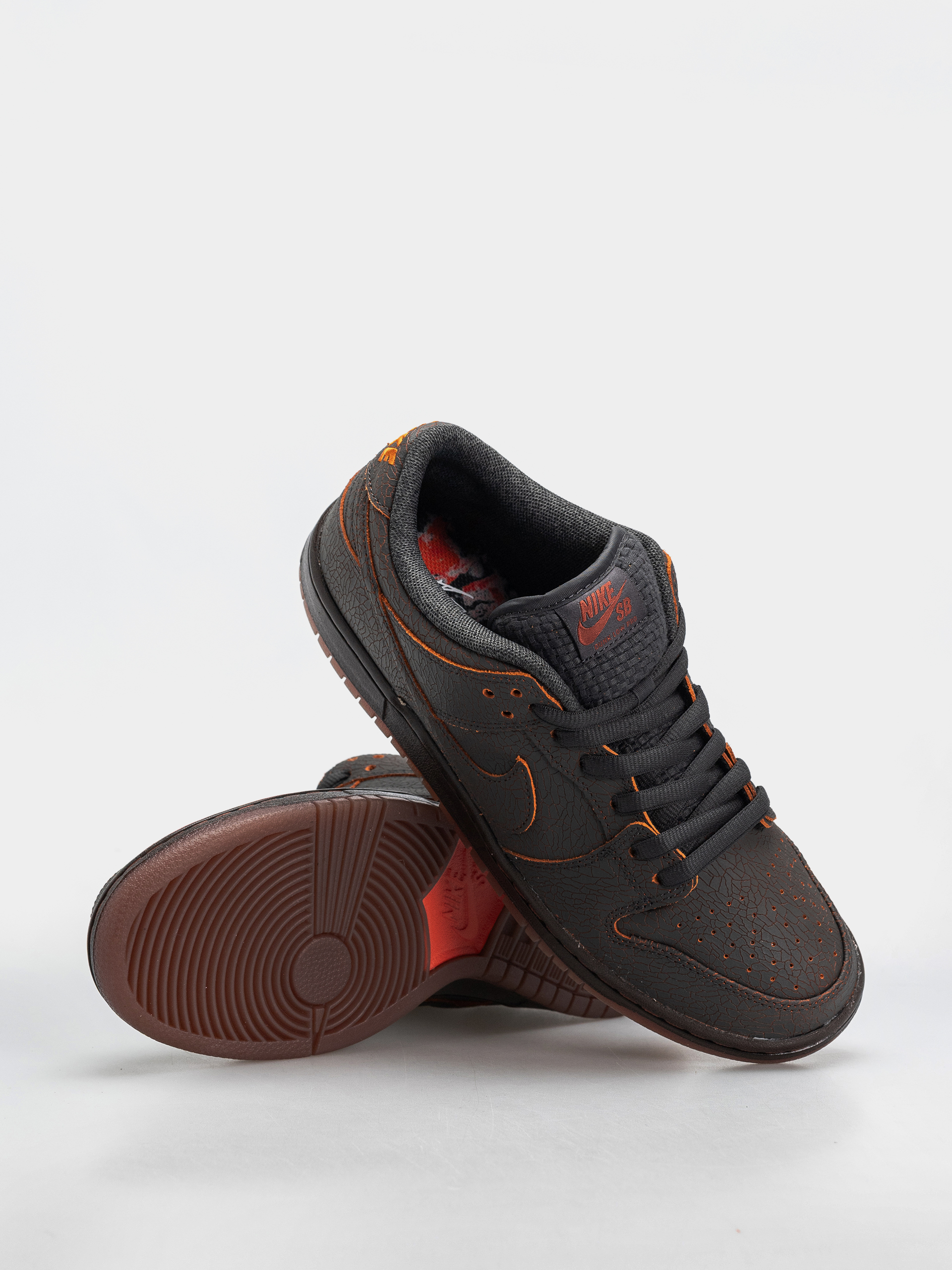 Topánky Nike SB Dunk Low Pro Prm (dk smoke grey/campfire orange black)