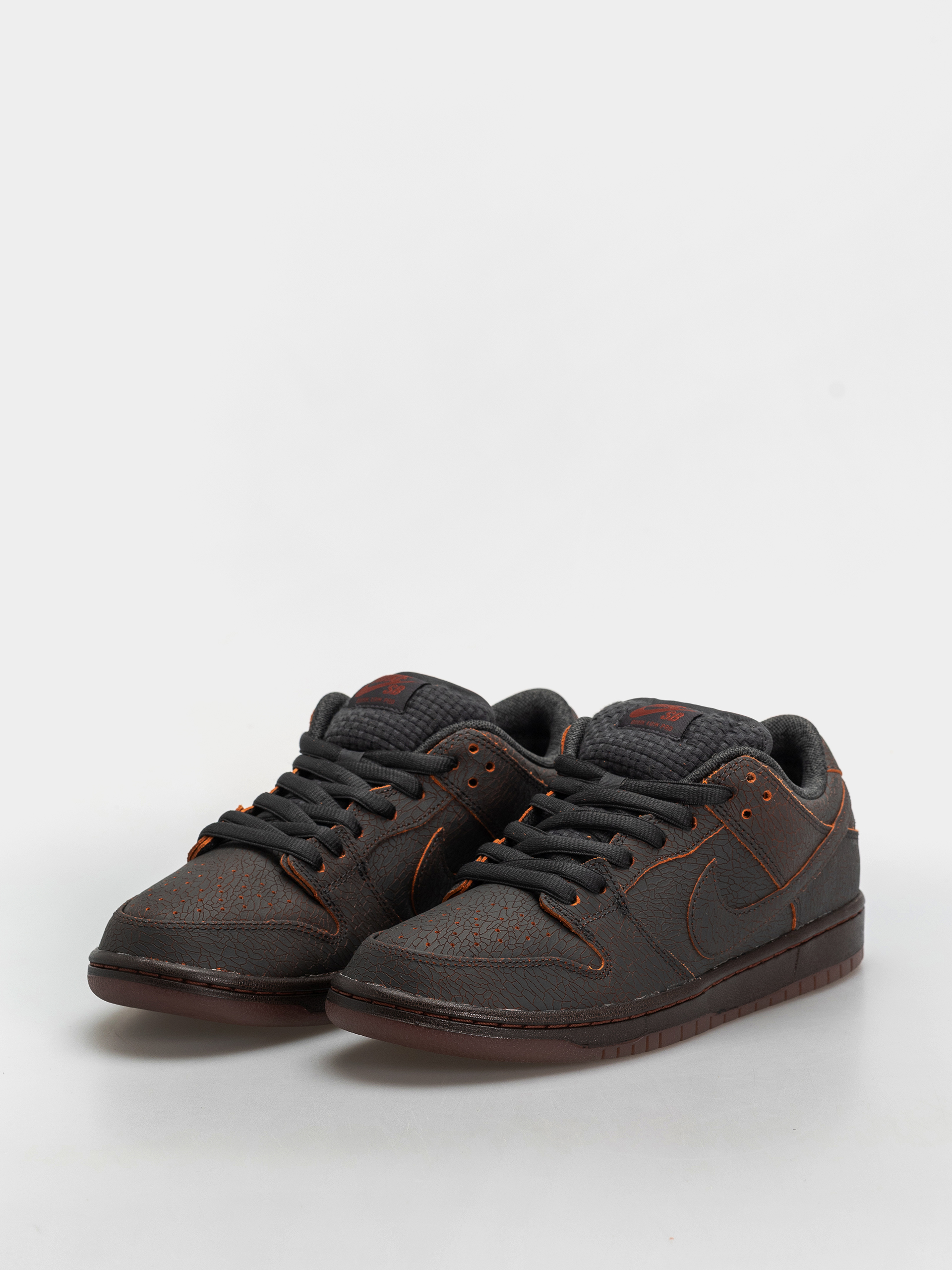Topánky Nike SB Dunk Low Pro Prm (dk smoke grey/campfire orange black)