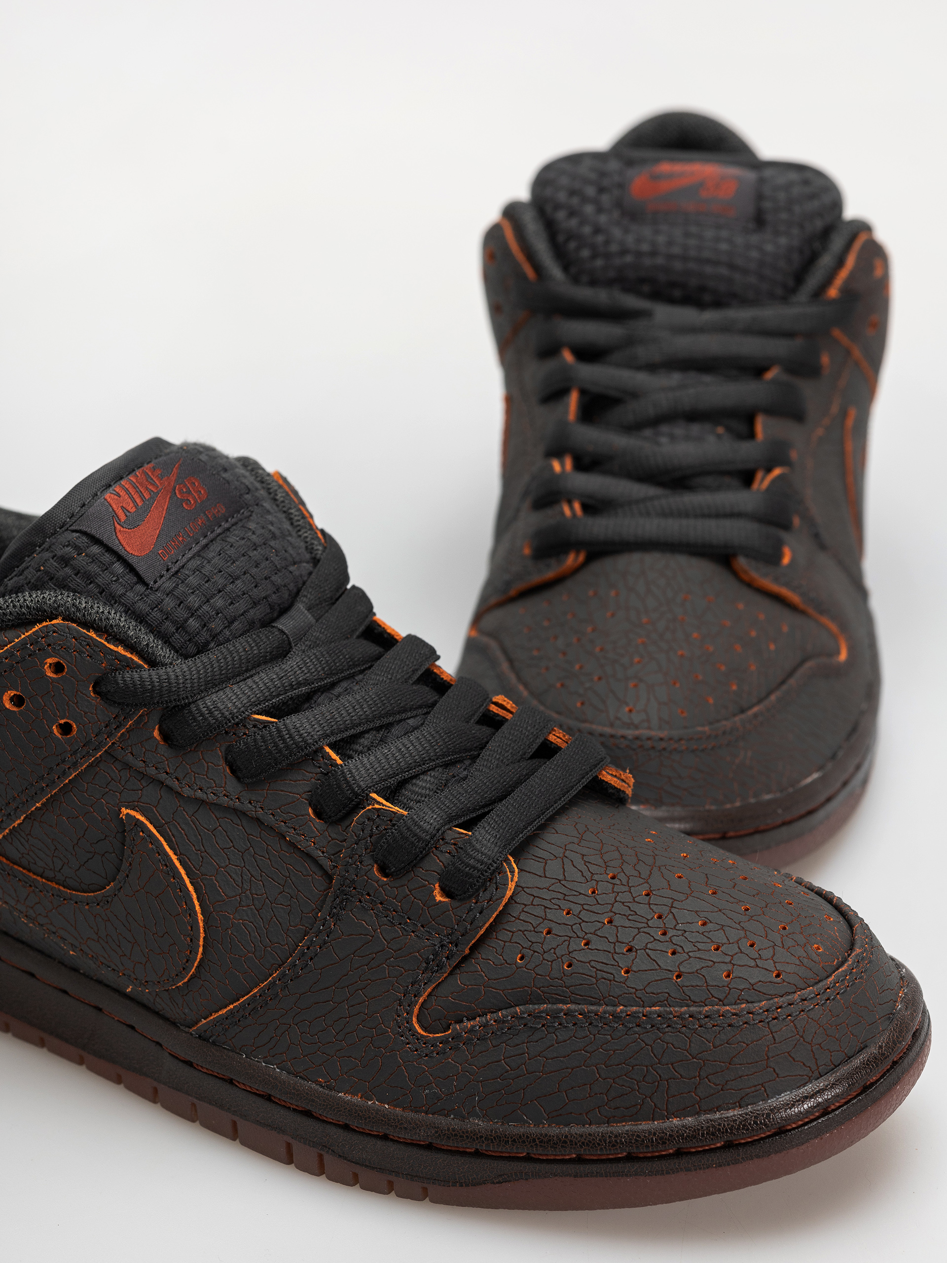 Topánky Nike SB Dunk Low Pro Prm (dk smoke grey/campfire orange black)