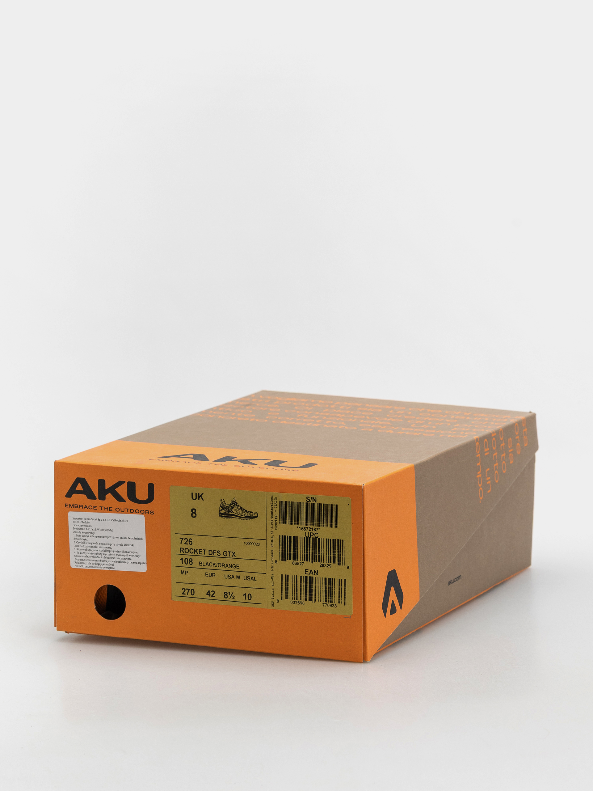 Topánky AKU Rocket DFS GTX (black/orange)