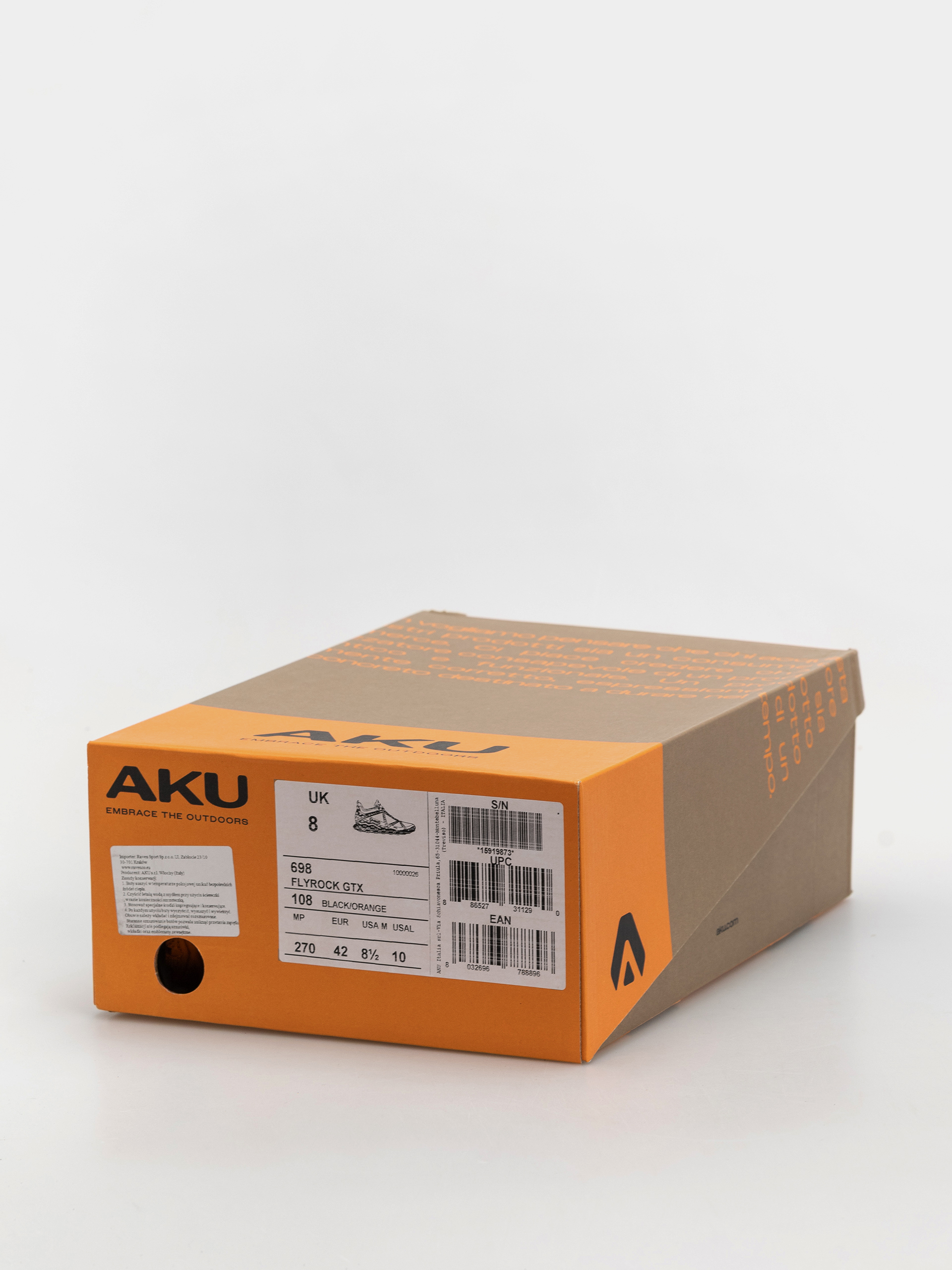 Topánky AKU Flyrock GTX (black/orange)